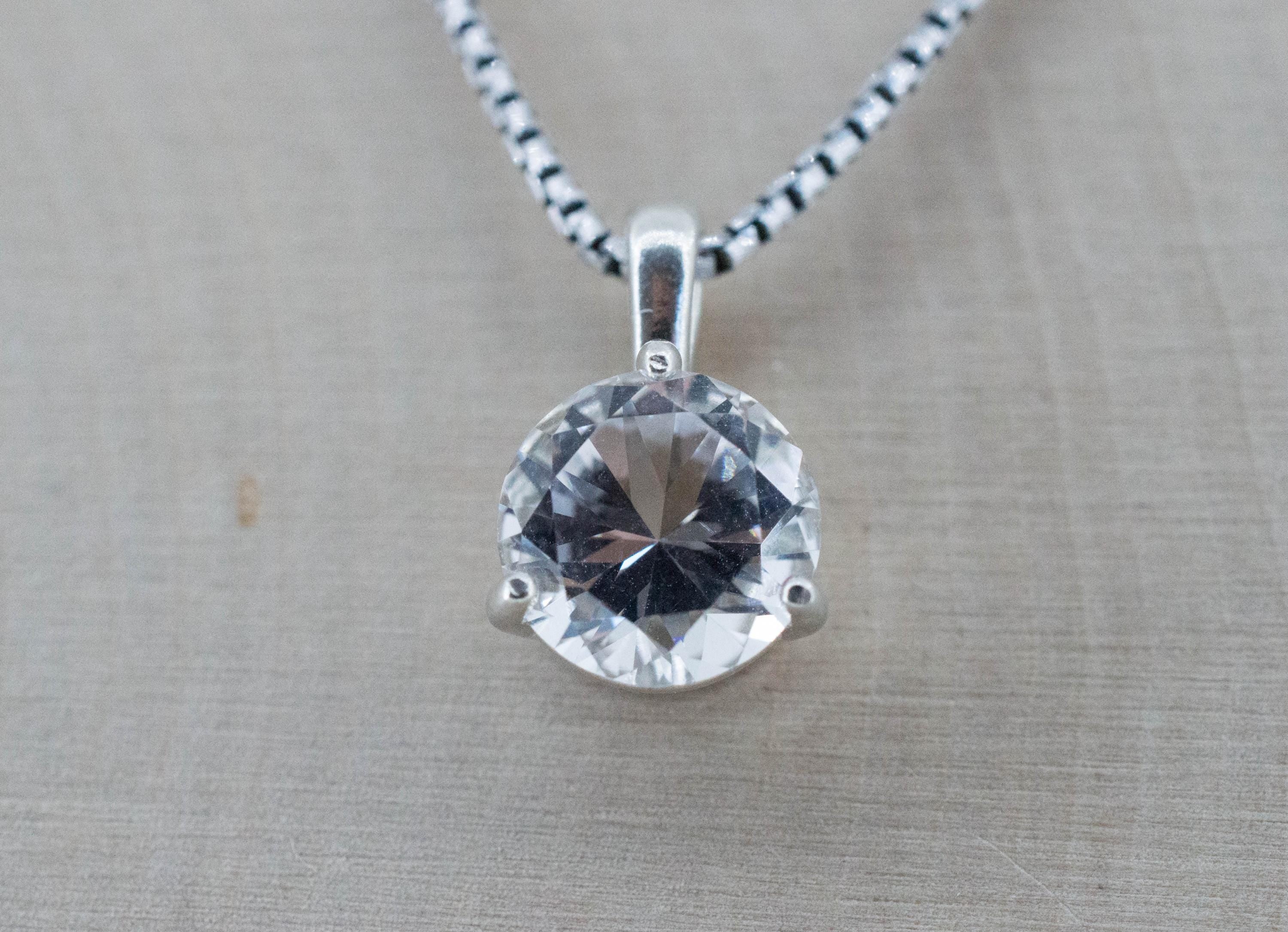 Danburite Pendant; Natural Untreated Mexico Danburite; 2.525cts