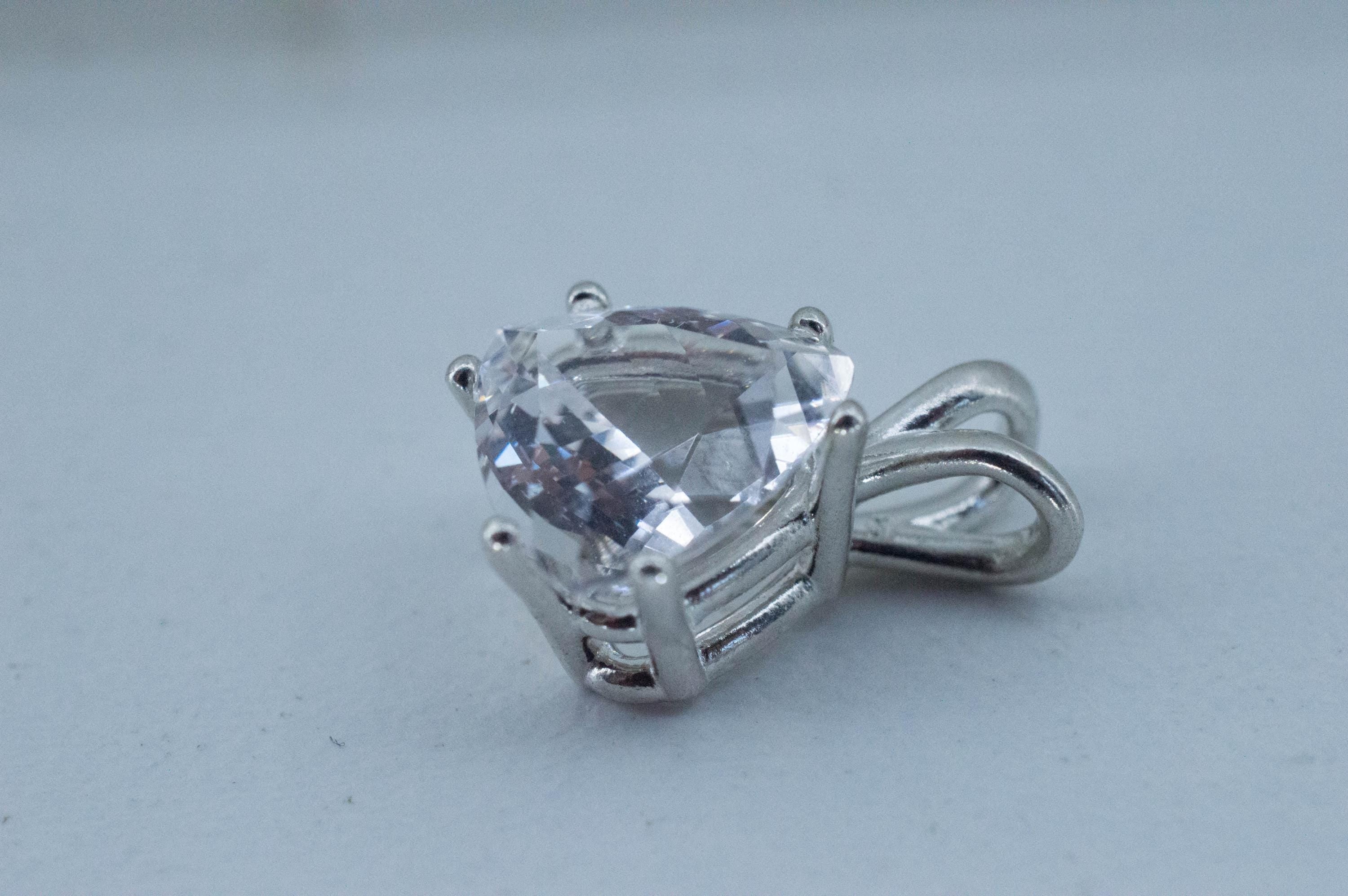 Danburite Pendant; Natural Untreated Mexico Danburite; 3.350cts