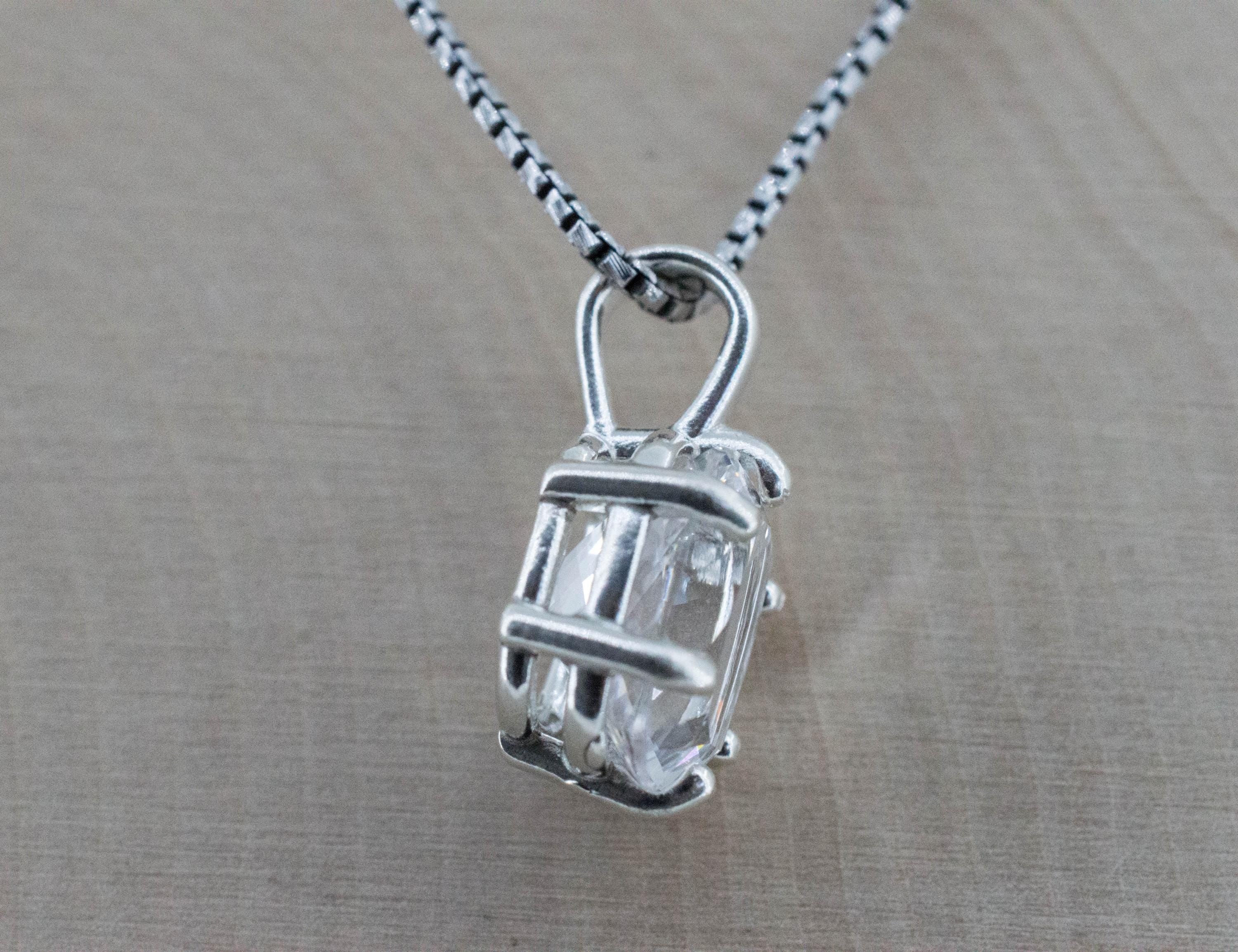 Danburite Pendant; Natural Untreated Mexico Danburite; 5.060cts