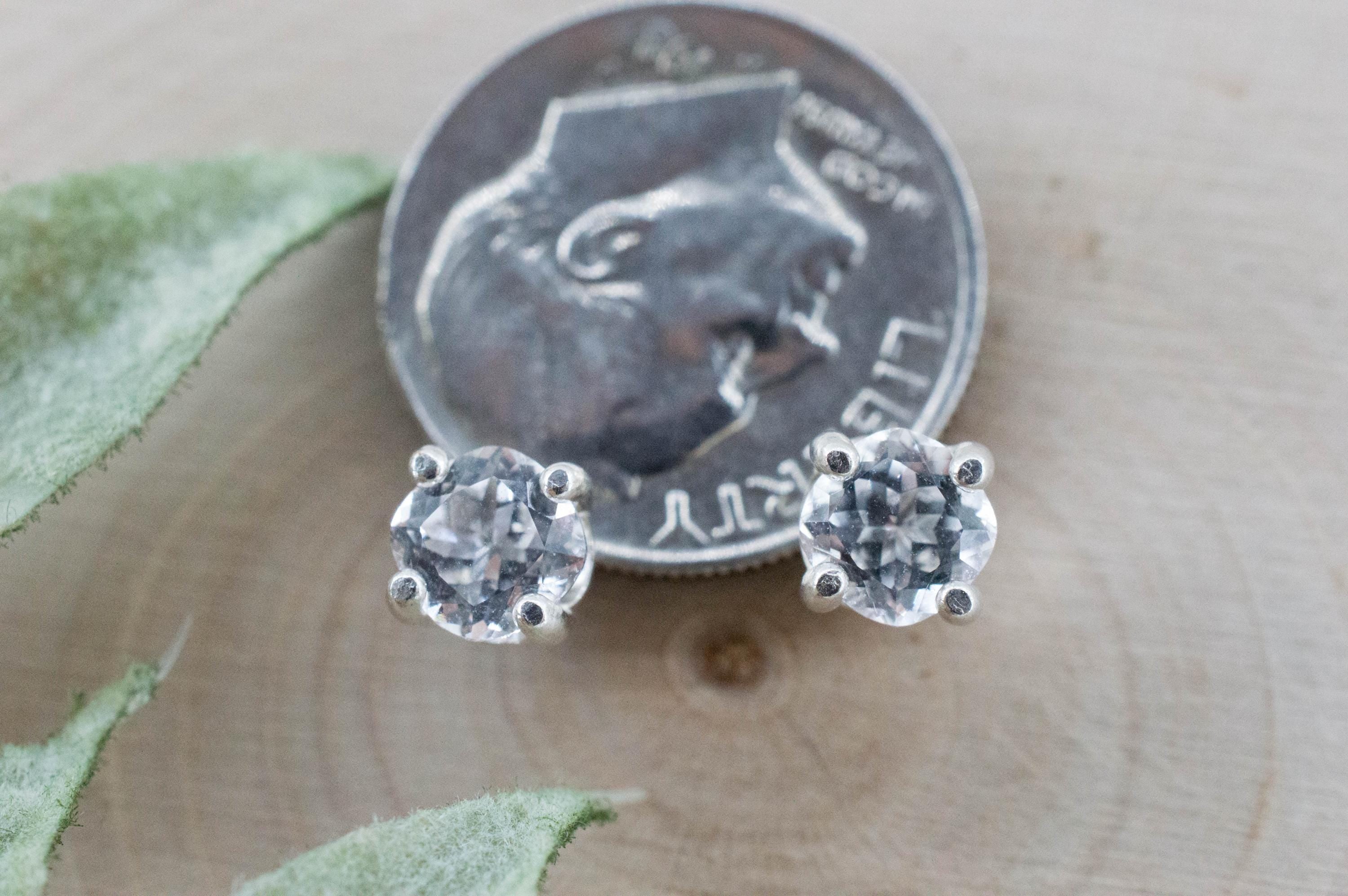 Danburite Earrings; Natural Untreated Mexico Danburite; 1.150cts - Mark Oliver Gems