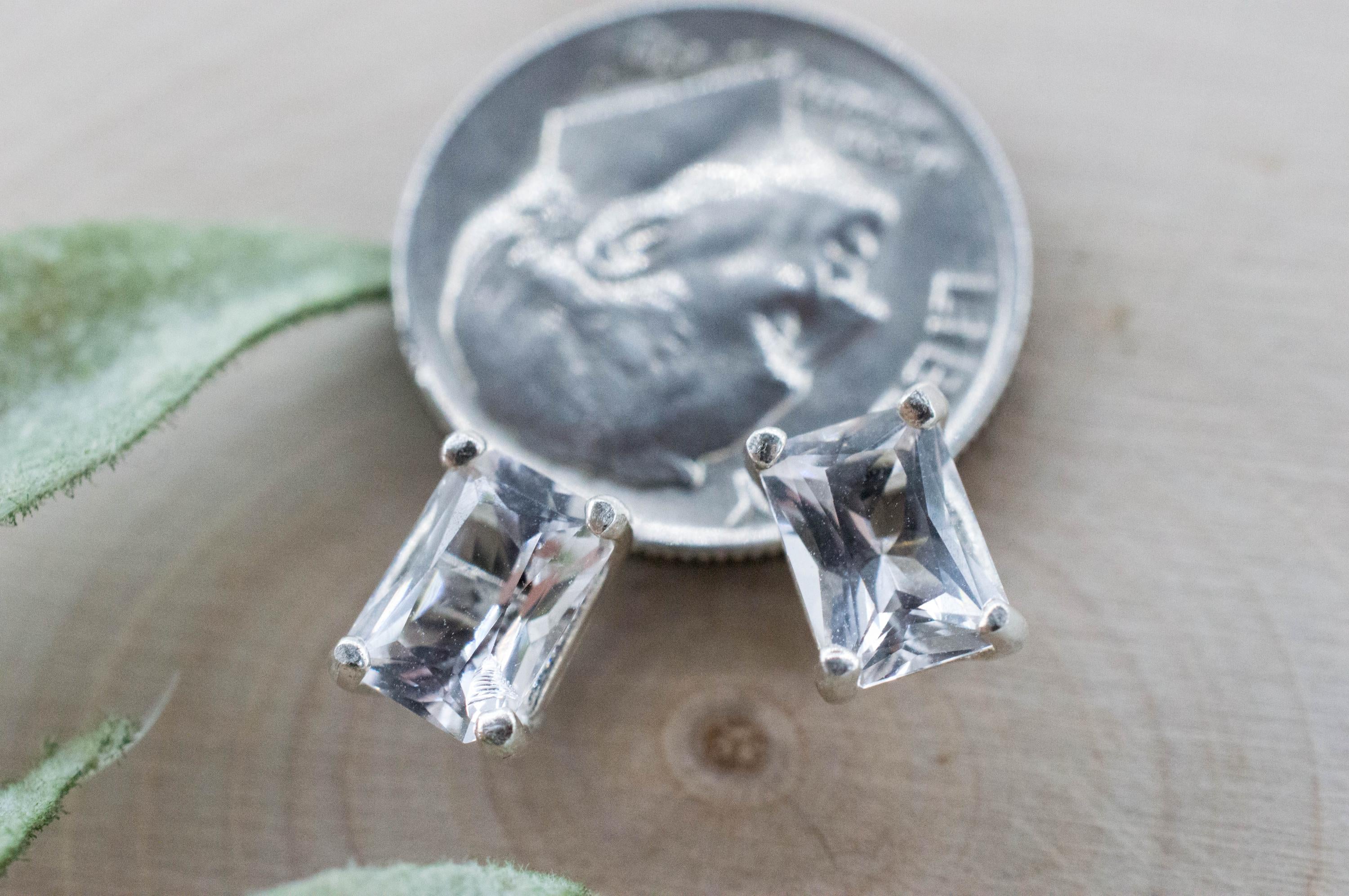 Danburite Earrings; Natural Untreated Mexico Danburite; 1.600cts - Mark Oliver Gems