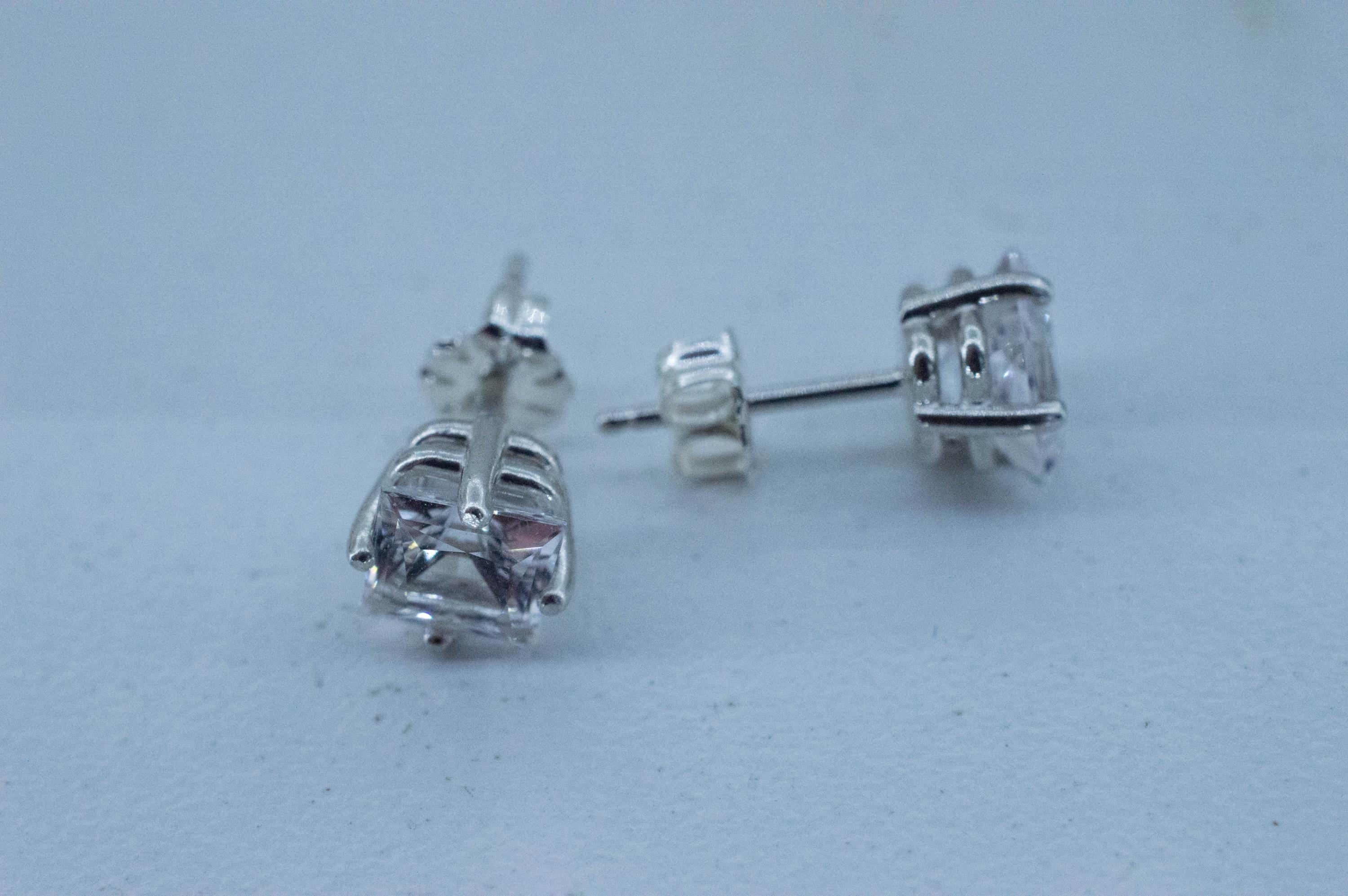 Danburite Earrings; Natural Untreated Mexico Danburite; 2.210cts - Mark Oliver Gems