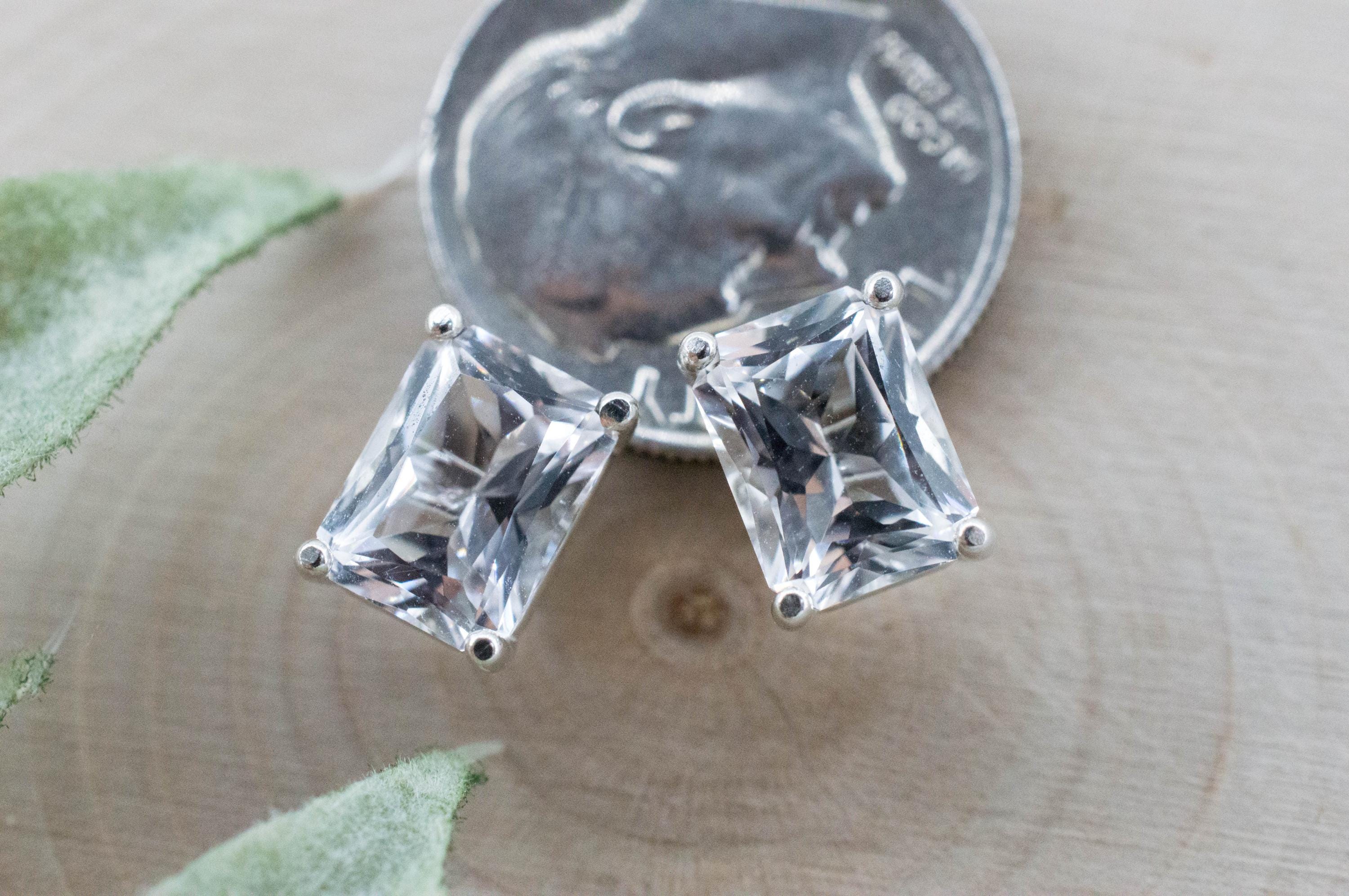 Danburite Earrings; Natural Untreated Mexico Danburite; 3.215cts - Mark Oliver Gems