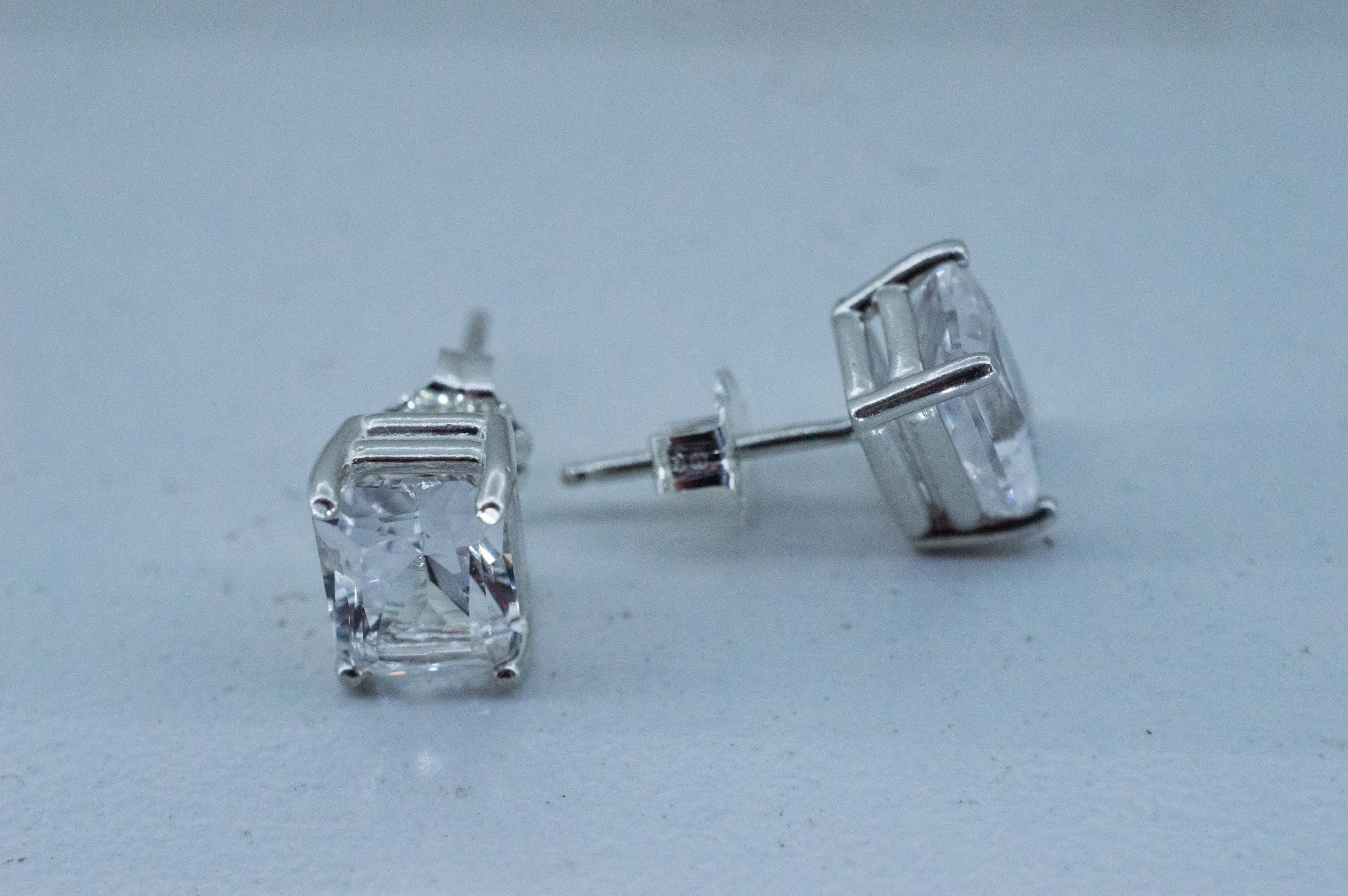 Danburite Earrings; Natural Untreated Mexico Danburite; 3.215cts - Mark Oliver Gems