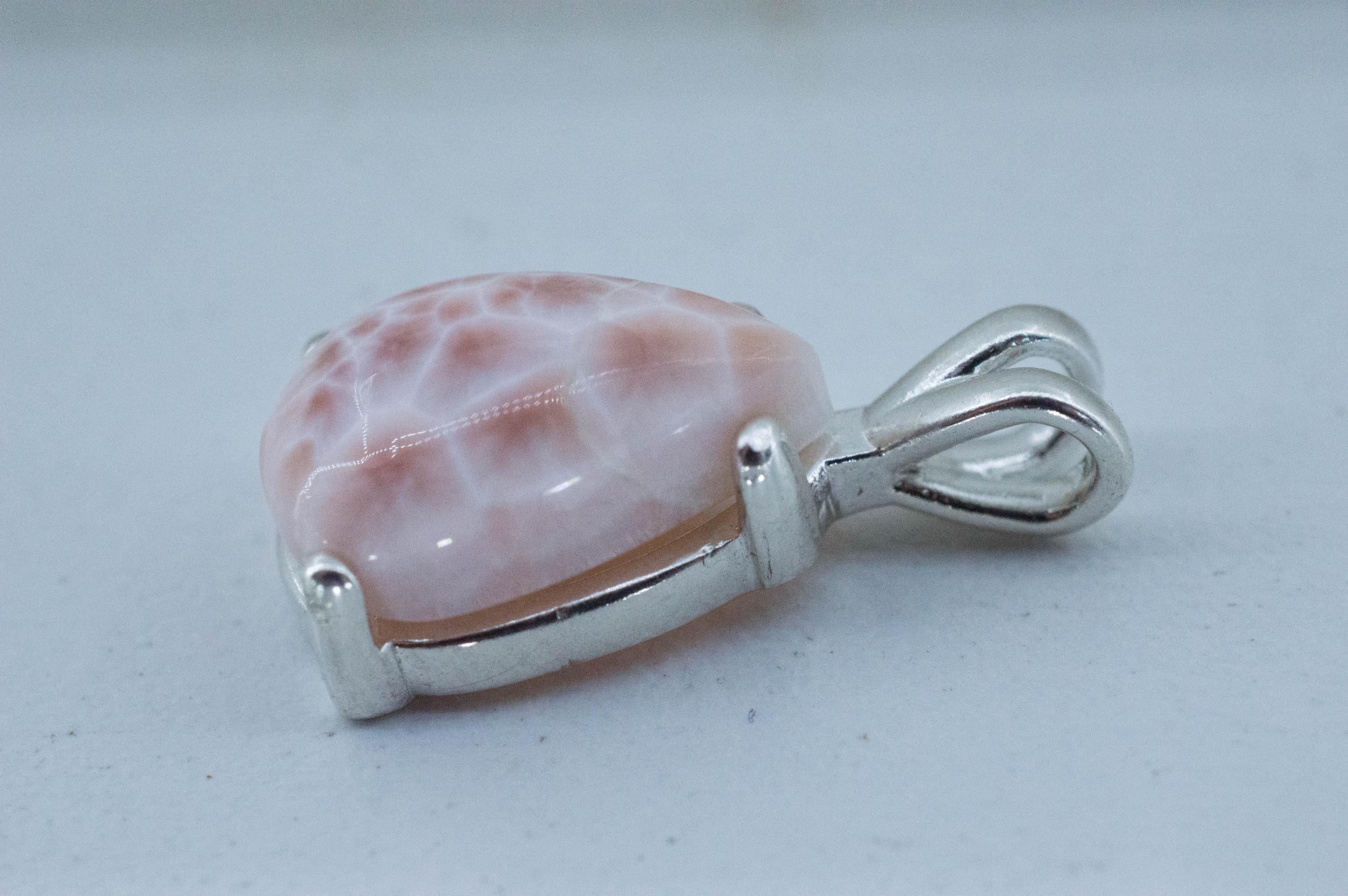 Thomsonite Pendant, Natural Untreated Michigan Thomsonite, 6.500cts