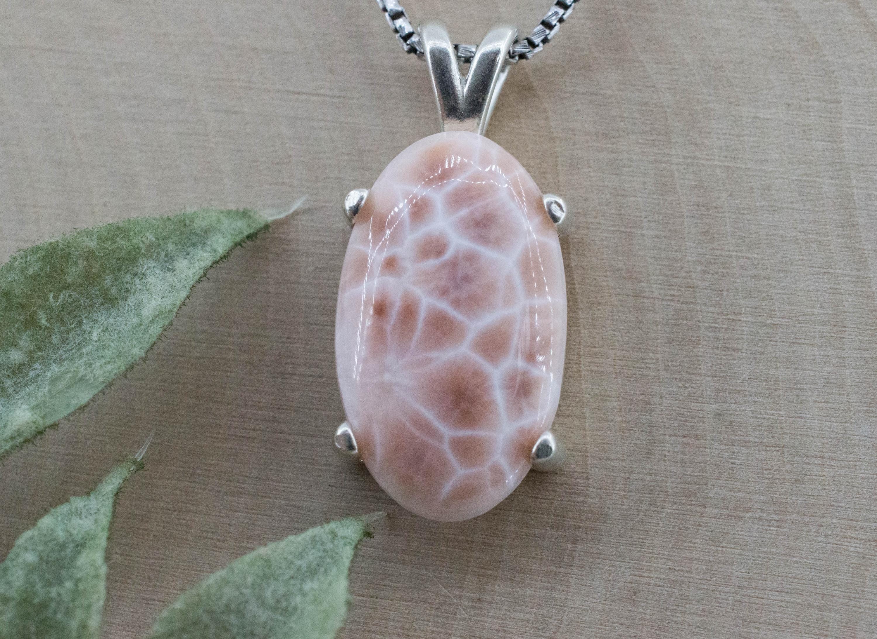 Thomsonite Pendant, Natural Untreated Michigan Thomsonite, 9.510cts