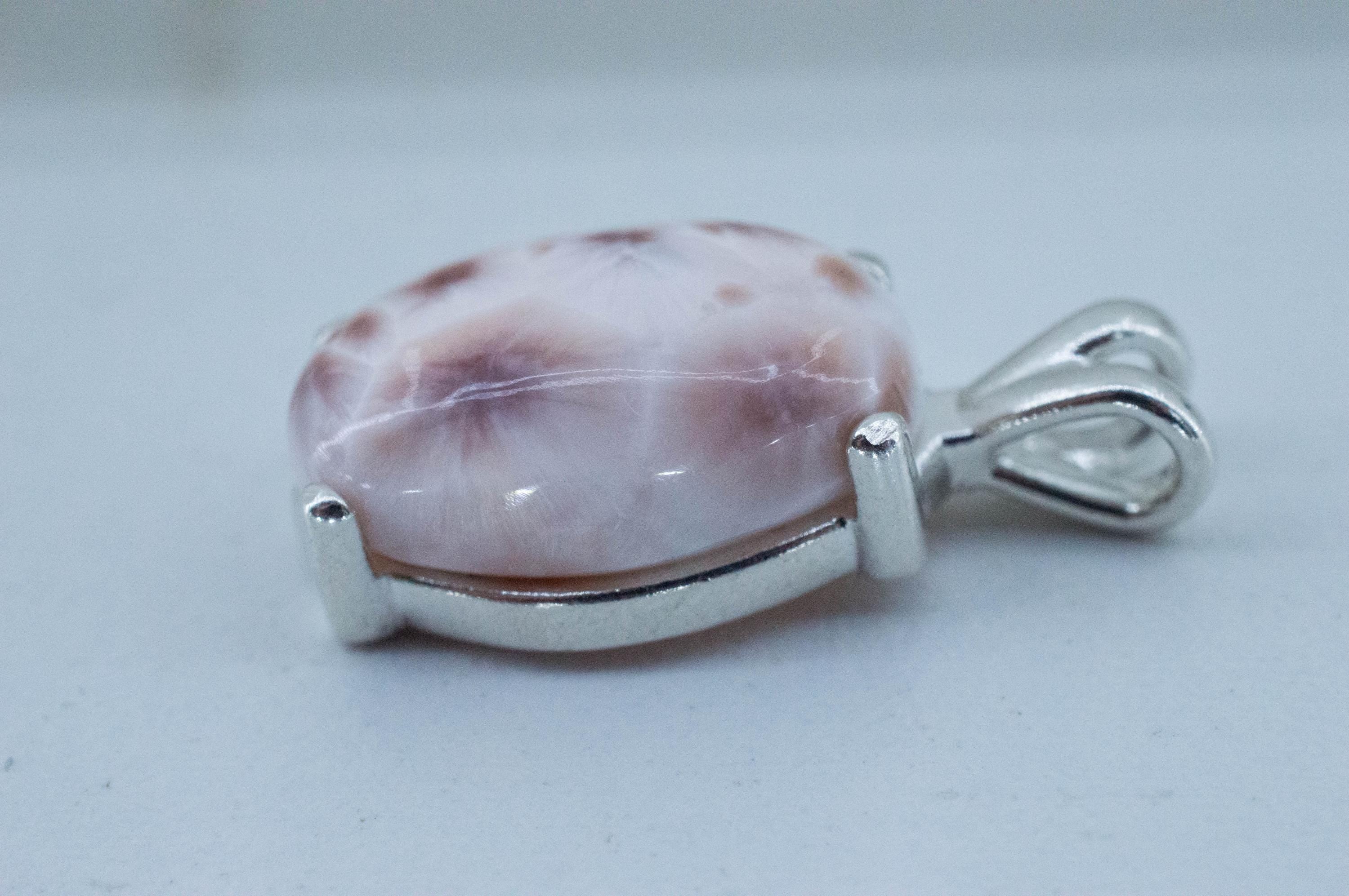 Thomsonite Pendant, Natural Untreated Michigan Thomsonite, 10.695cts