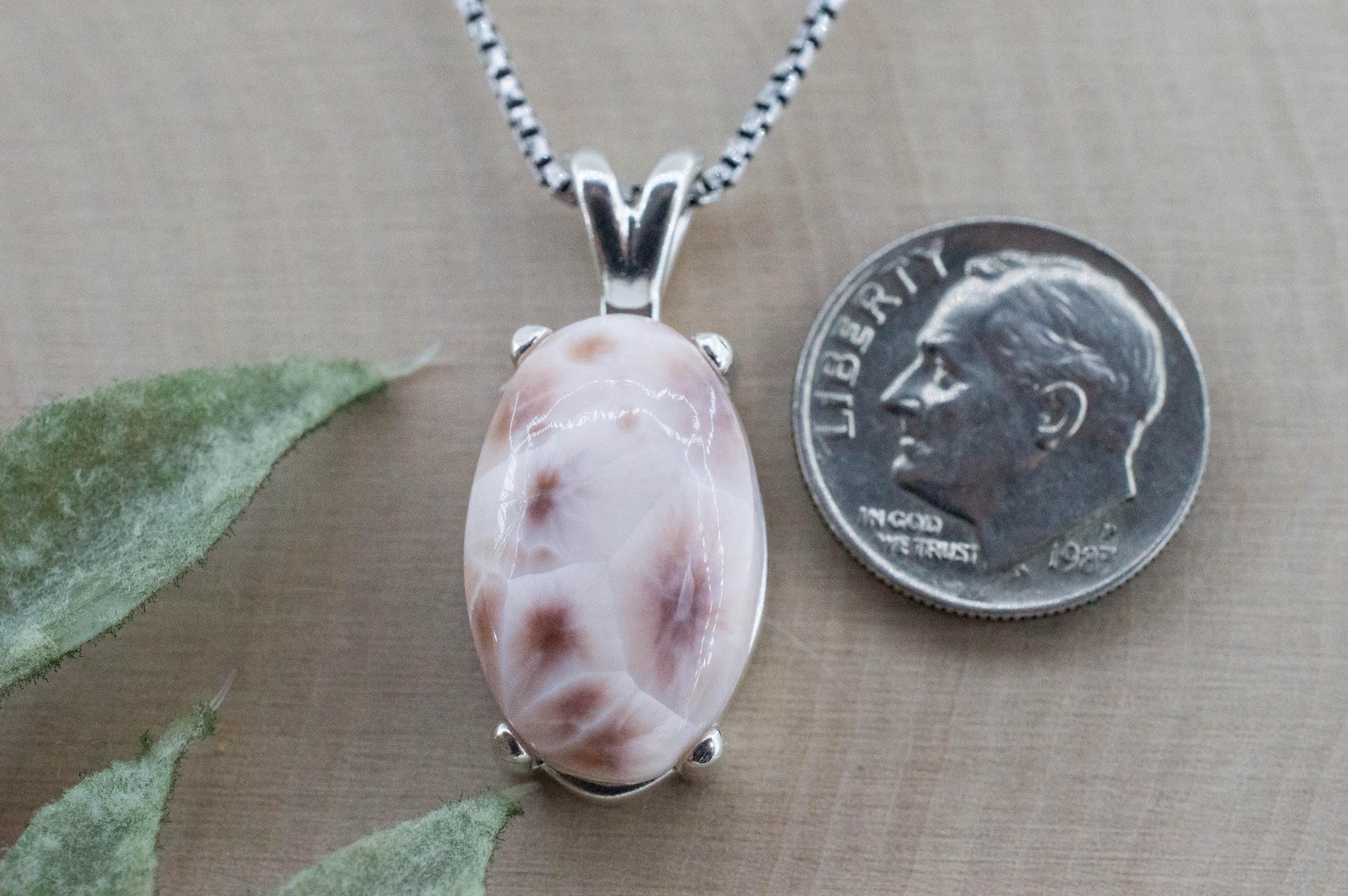 Thomsonite Pendant, Natural Untreated Michigan Thomsonite, 10.695cts