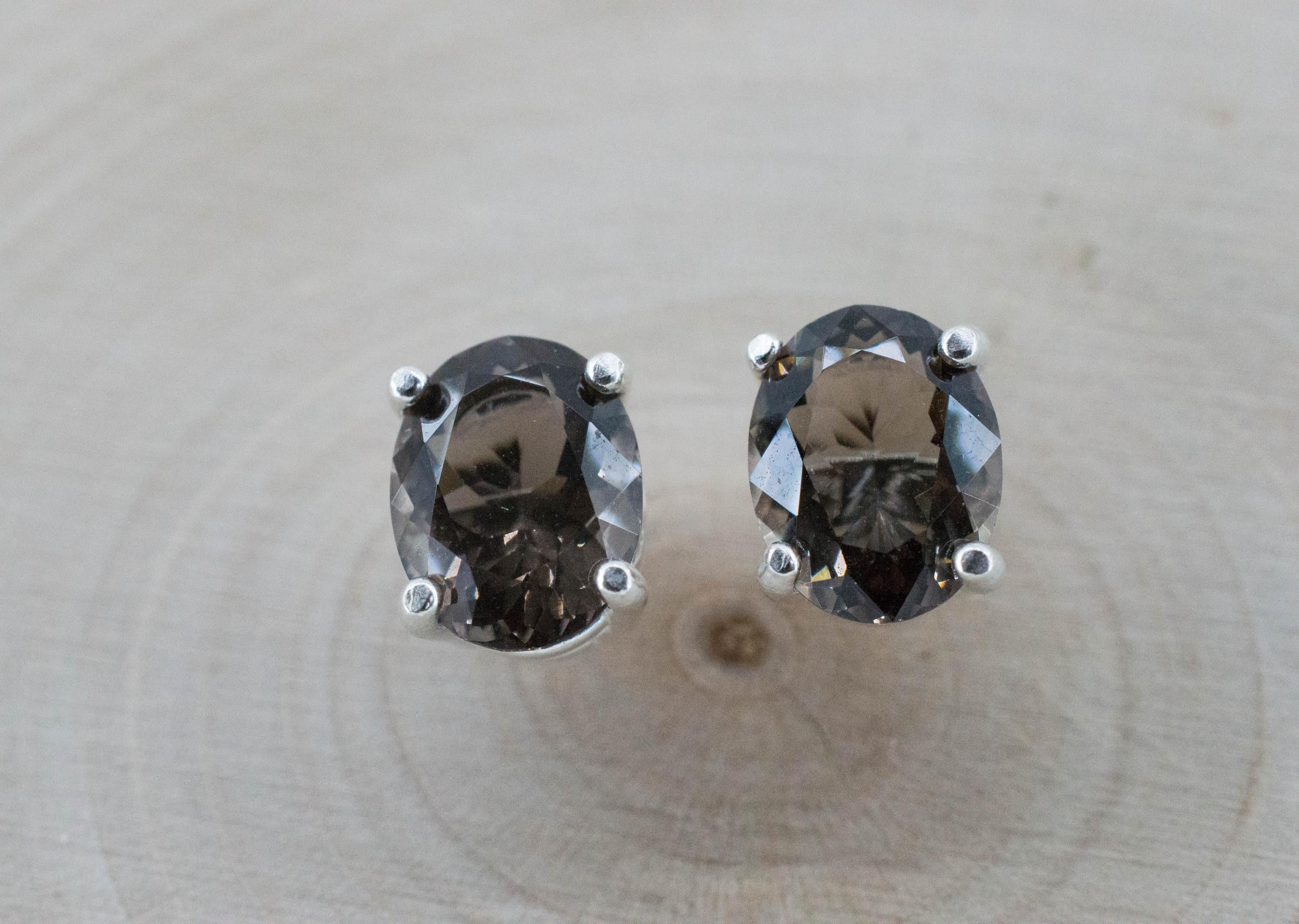 Colombianite Earrings; Natural Untreated Colombia Pseudotektite; 2.865cts - Mark Oliver Gems