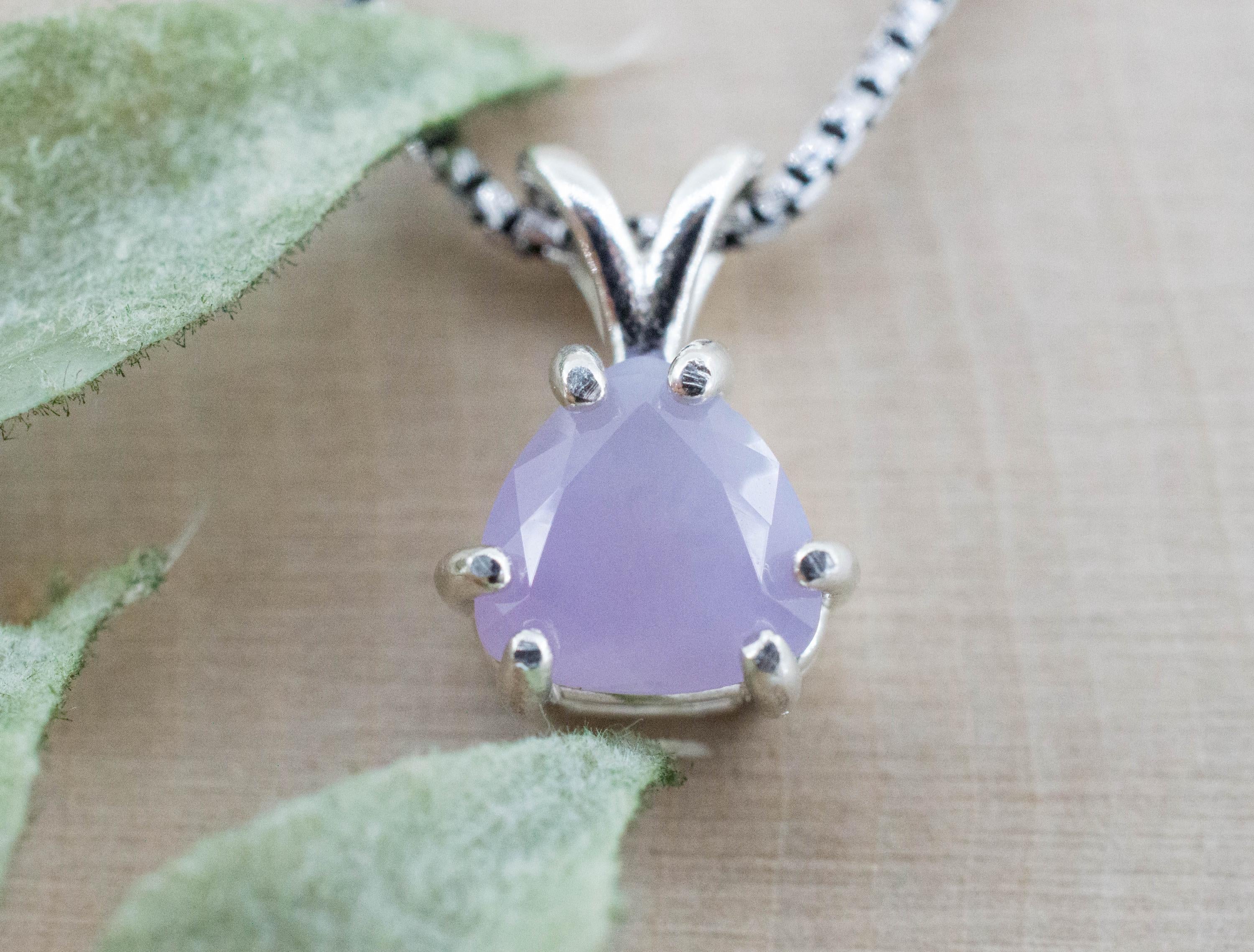 Holly Blue Agate Pendant; Natural Untreated Oregon Holley Agate; 1.615cts - Mark Oliver Gems