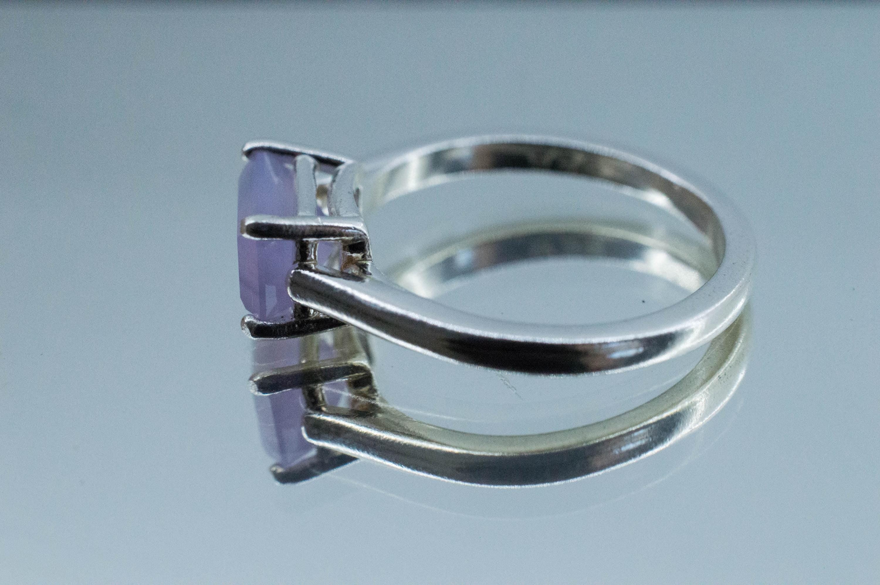 Holly Blue Agate Ring; Natural Untreated Oregon Holley Agate; 1.380cts