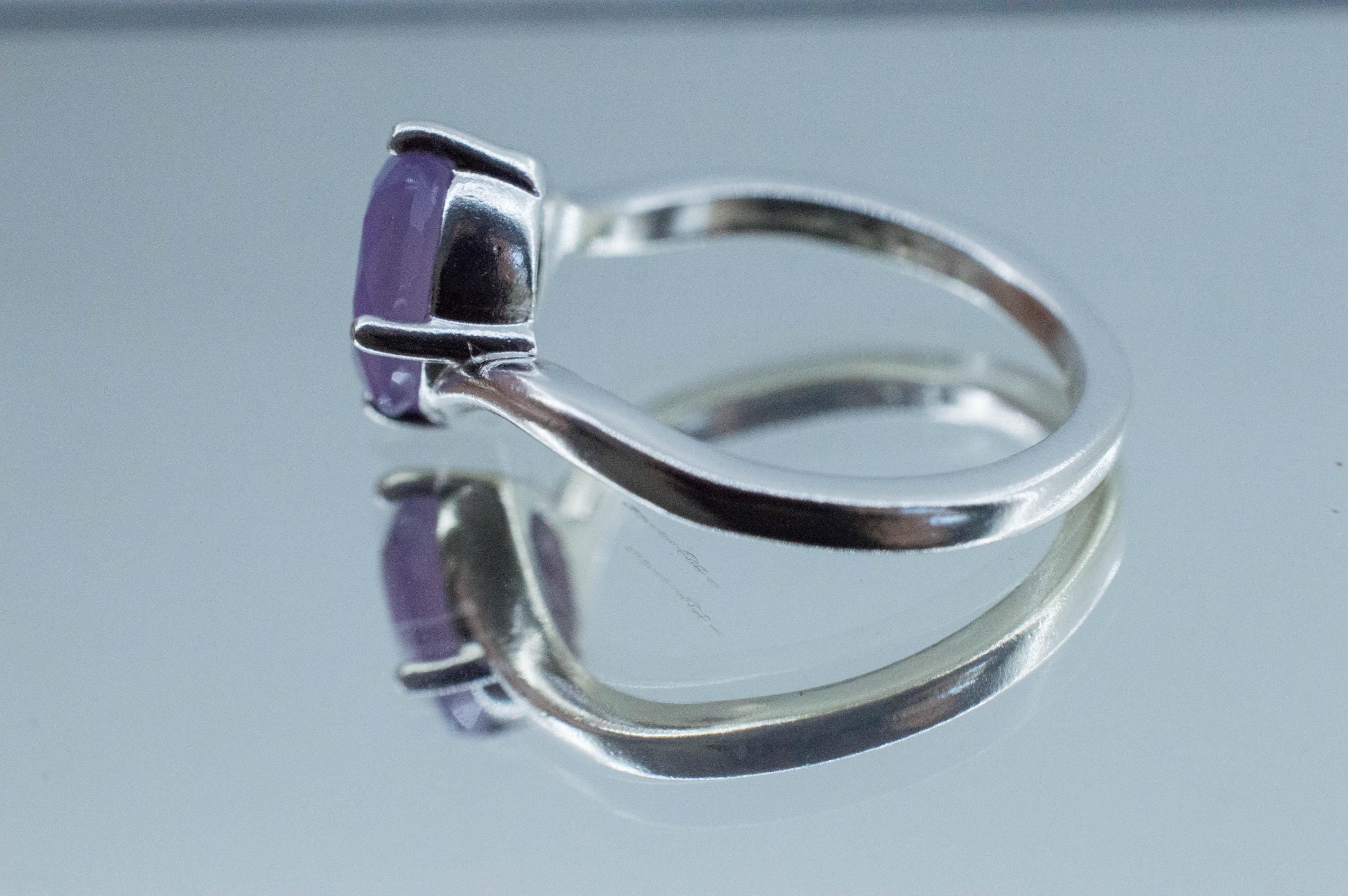 Holly Blue Agate Ring; Natural Untreated Oregon Holley Agate; 1.685cts