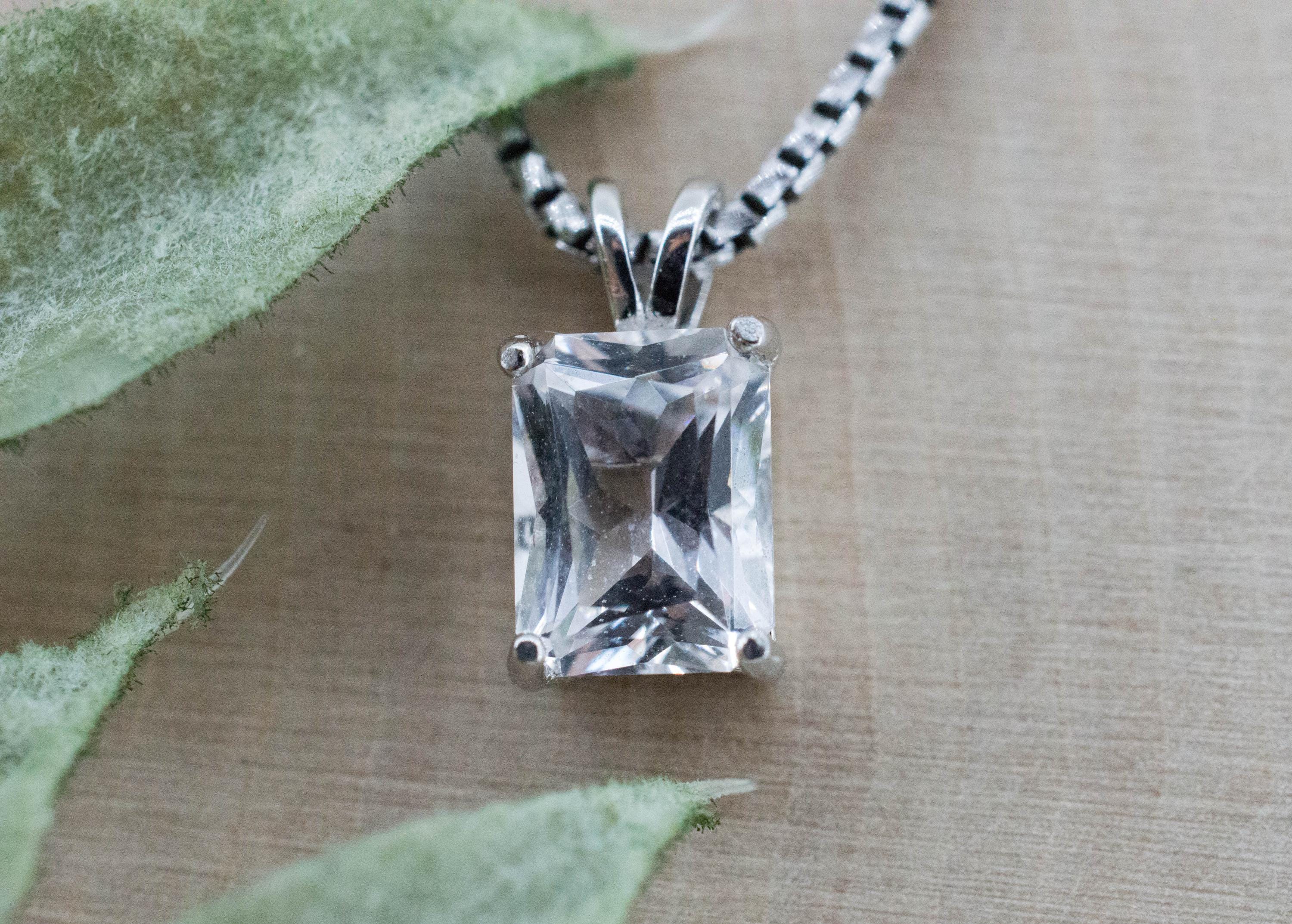 Danburite Pendant; Natural Untreated Mexico Danburite; 1.540cts