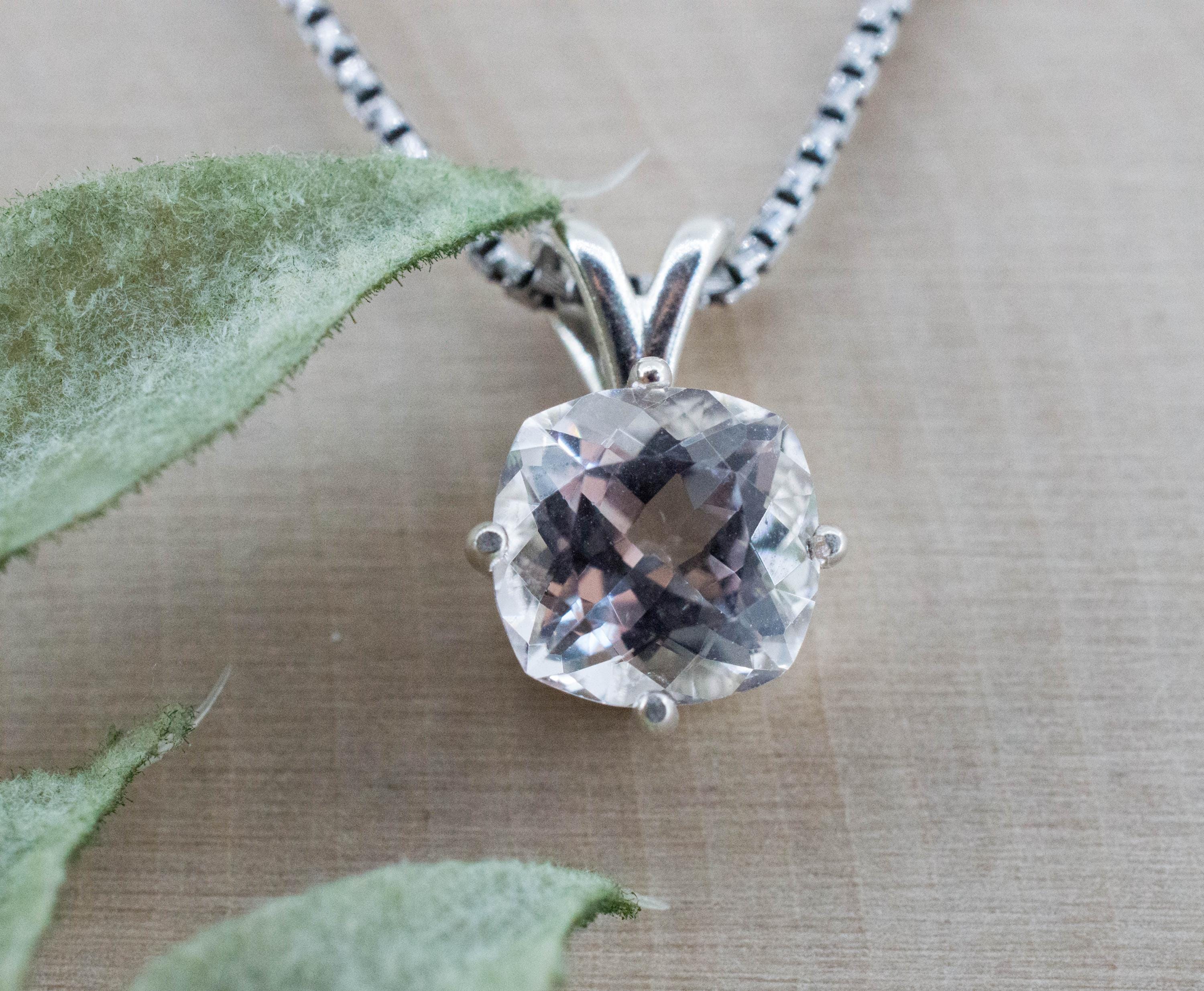 Danburite Pendant; Natural Untreated Mexico Danburite; 2.800cts