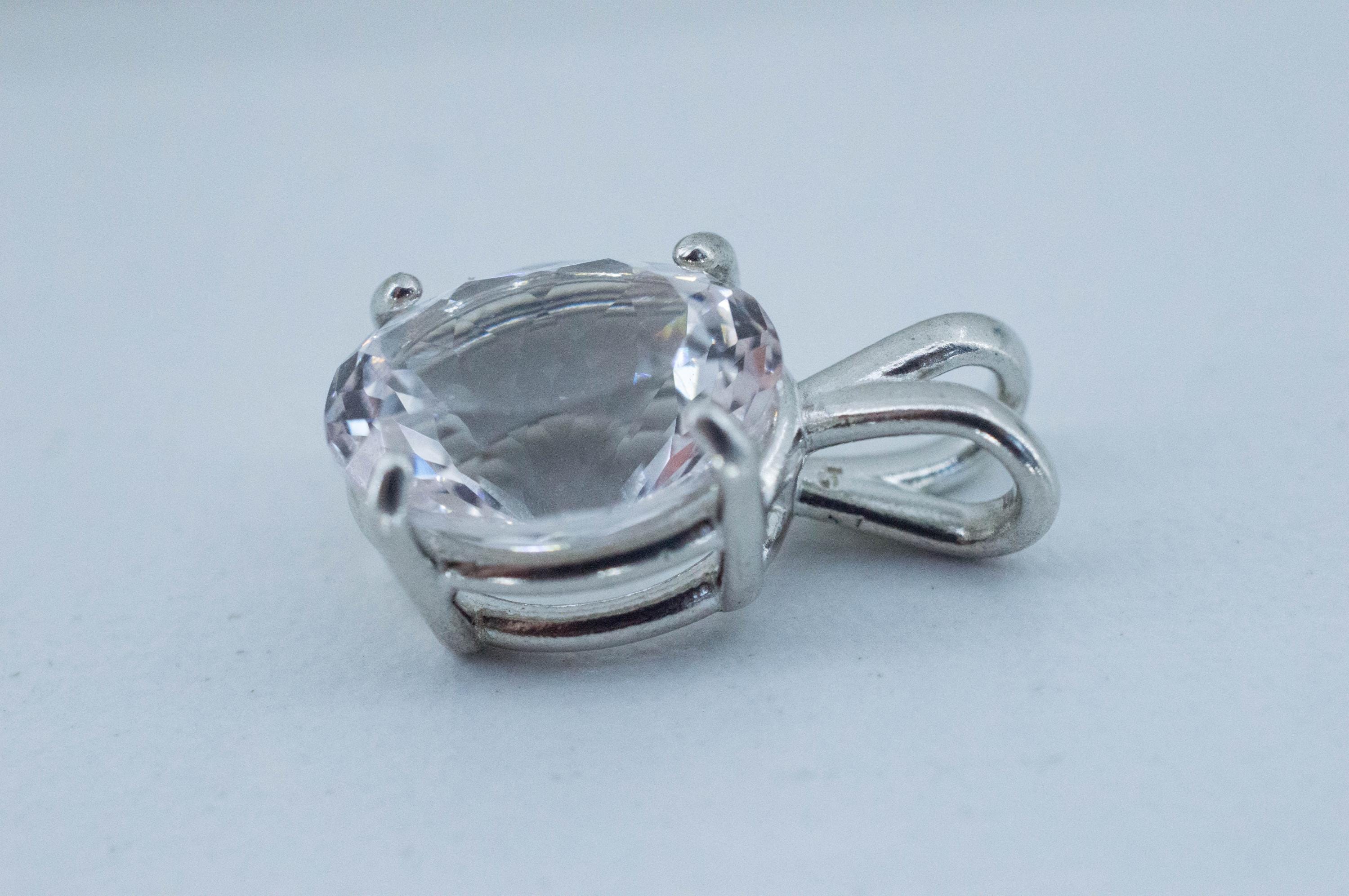 Danburite Pendant; Natural Untreated Mexico Danburite; 4.540cts