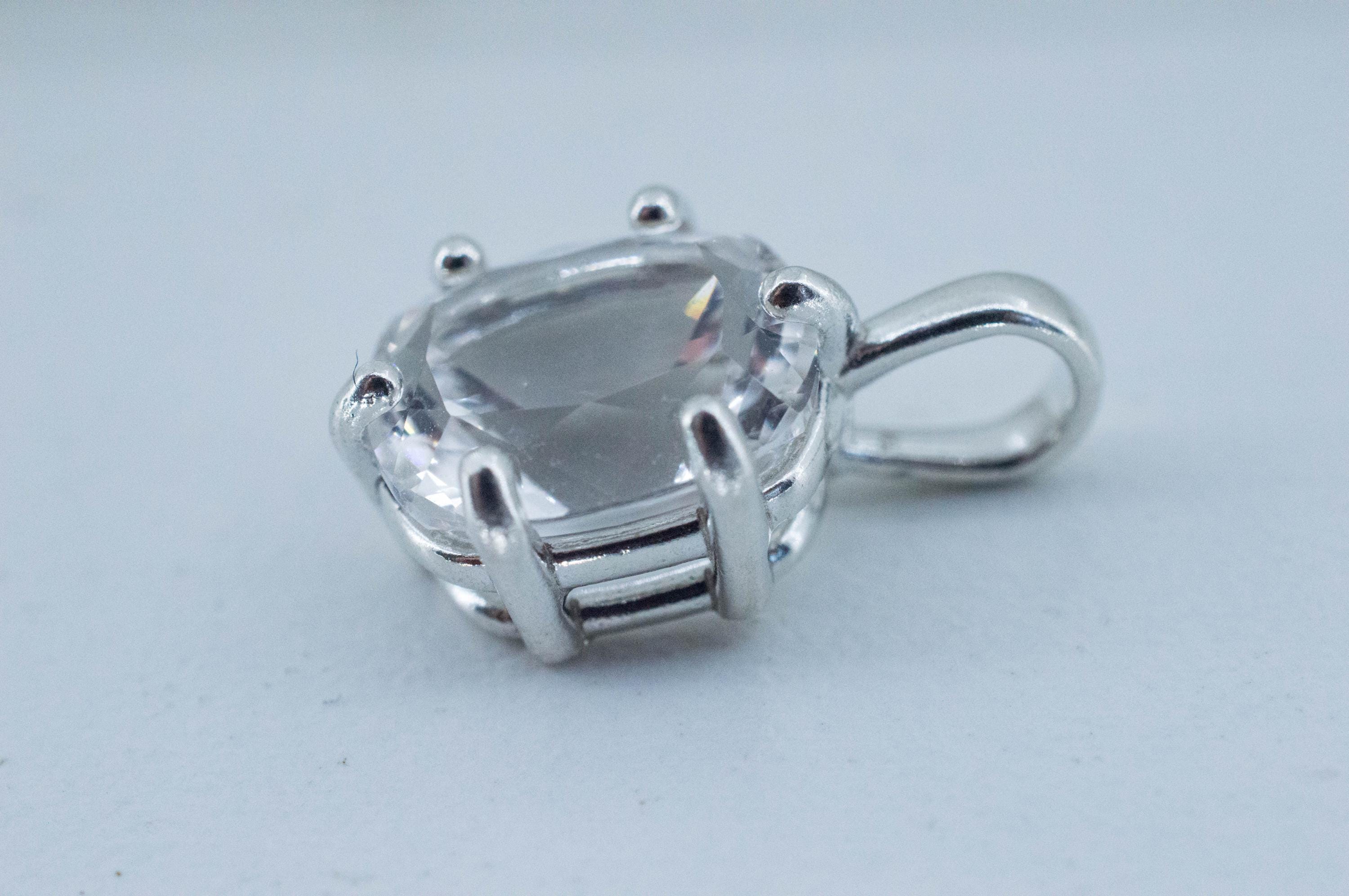 Danburite Pendant; Natural Untreated Mexico Danburite; 5.060cts