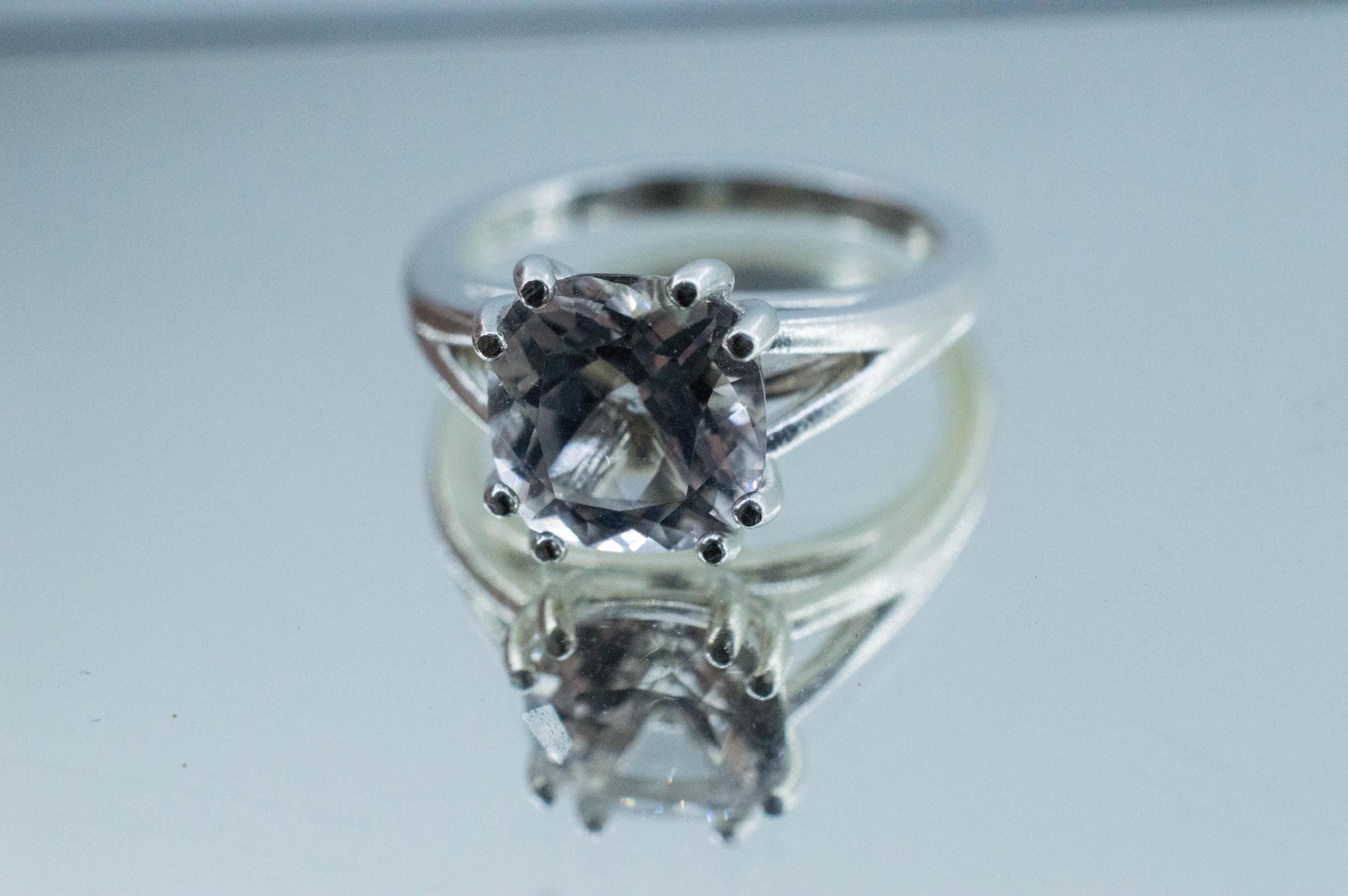 Danburite Ring; Natural Untreated Mexican Danburite; 2.880cts