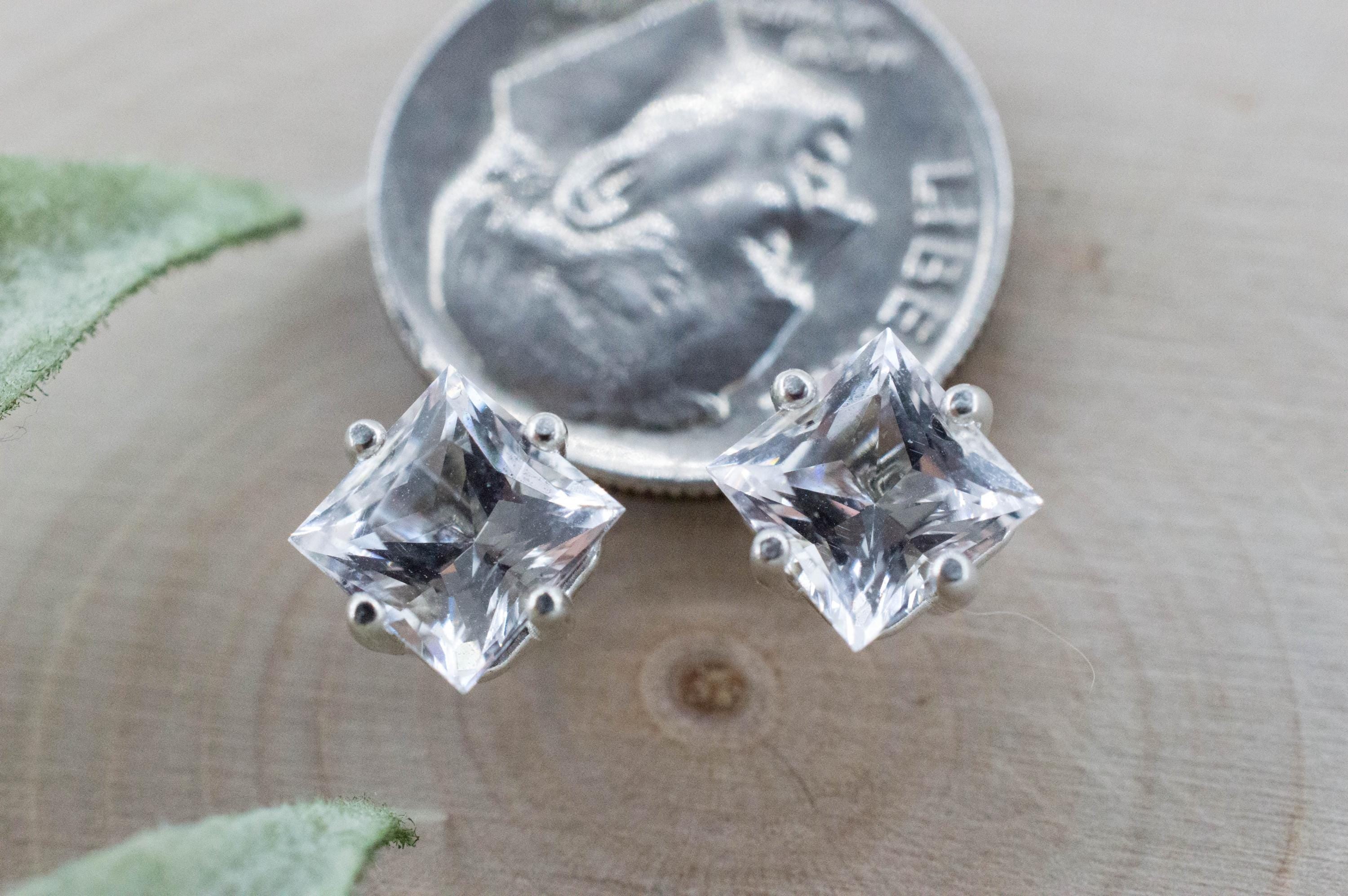 Danburite Earrings; Natural Untreated Mexico Danburite; 2.210cts - Mark Oliver Gems