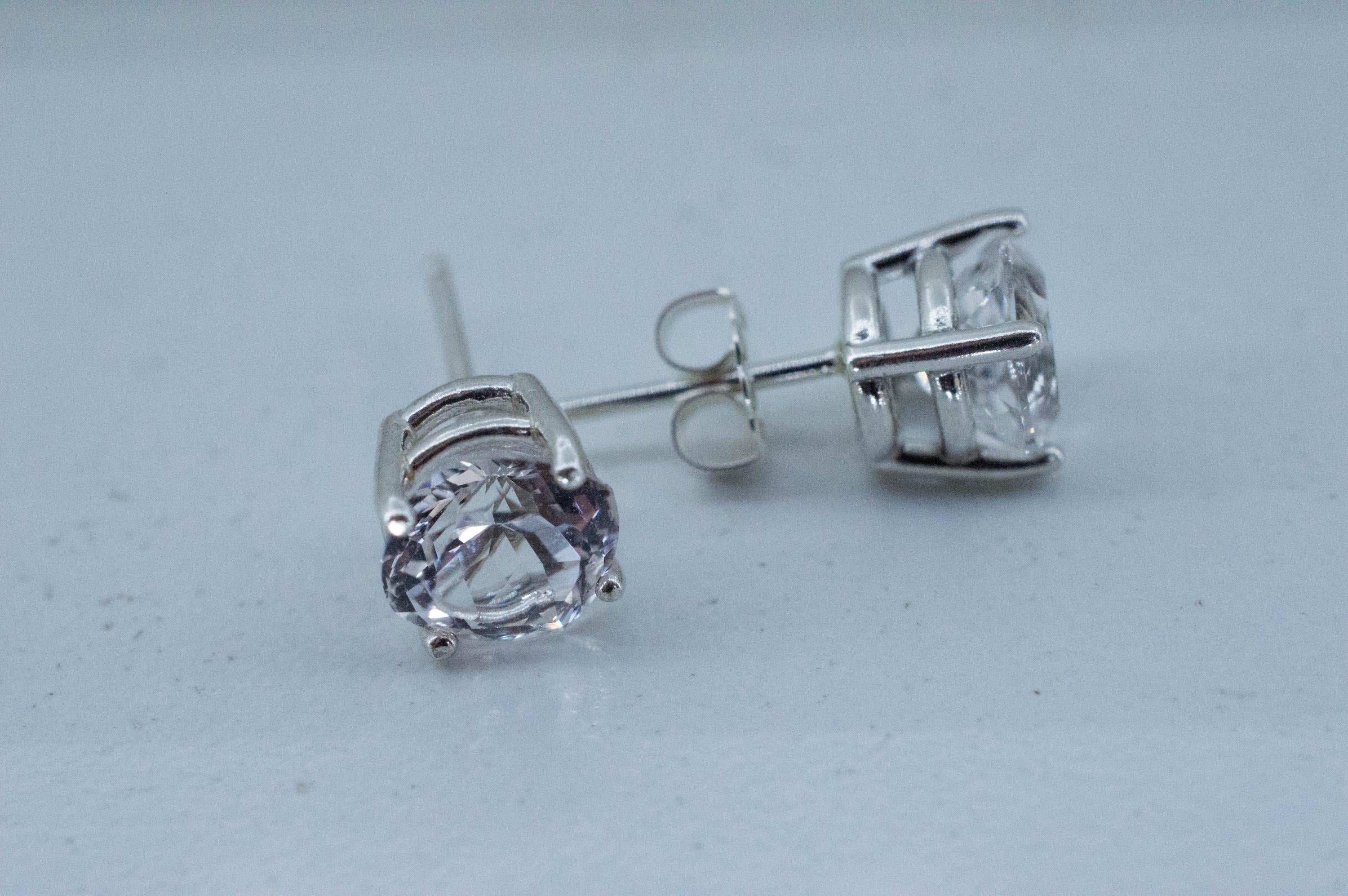 Danburite Earrings; Natural Untreated Mexico Danburite; 3.010cts - Mark Oliver Gems