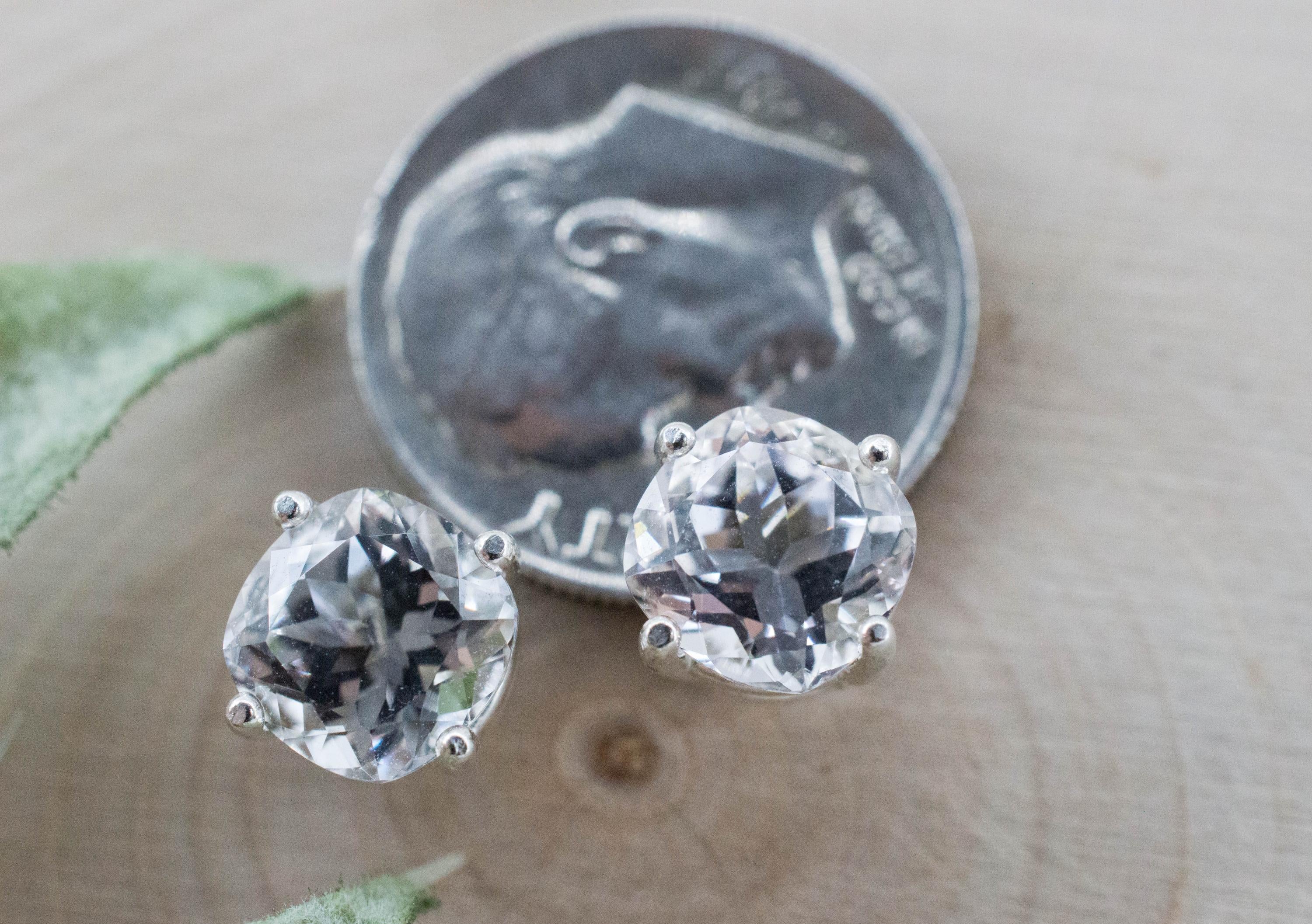 Danburite Earrings; Natural Untreated Mexico Danburite; 3.010cts - Mark Oliver Gems