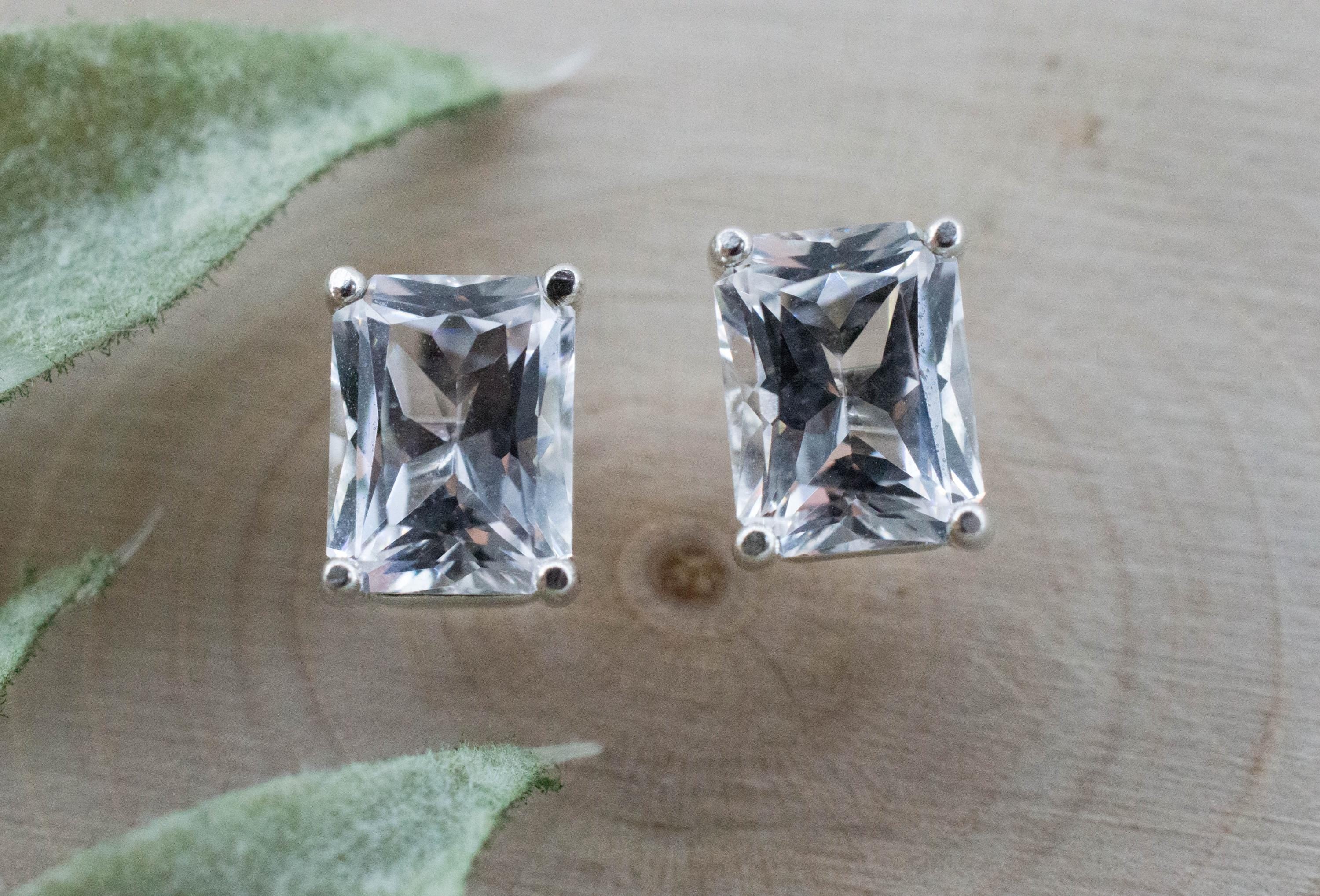 Danburite Earrings; Natural Untreated Mexico Danburite; 3.215cts - Mark Oliver Gems