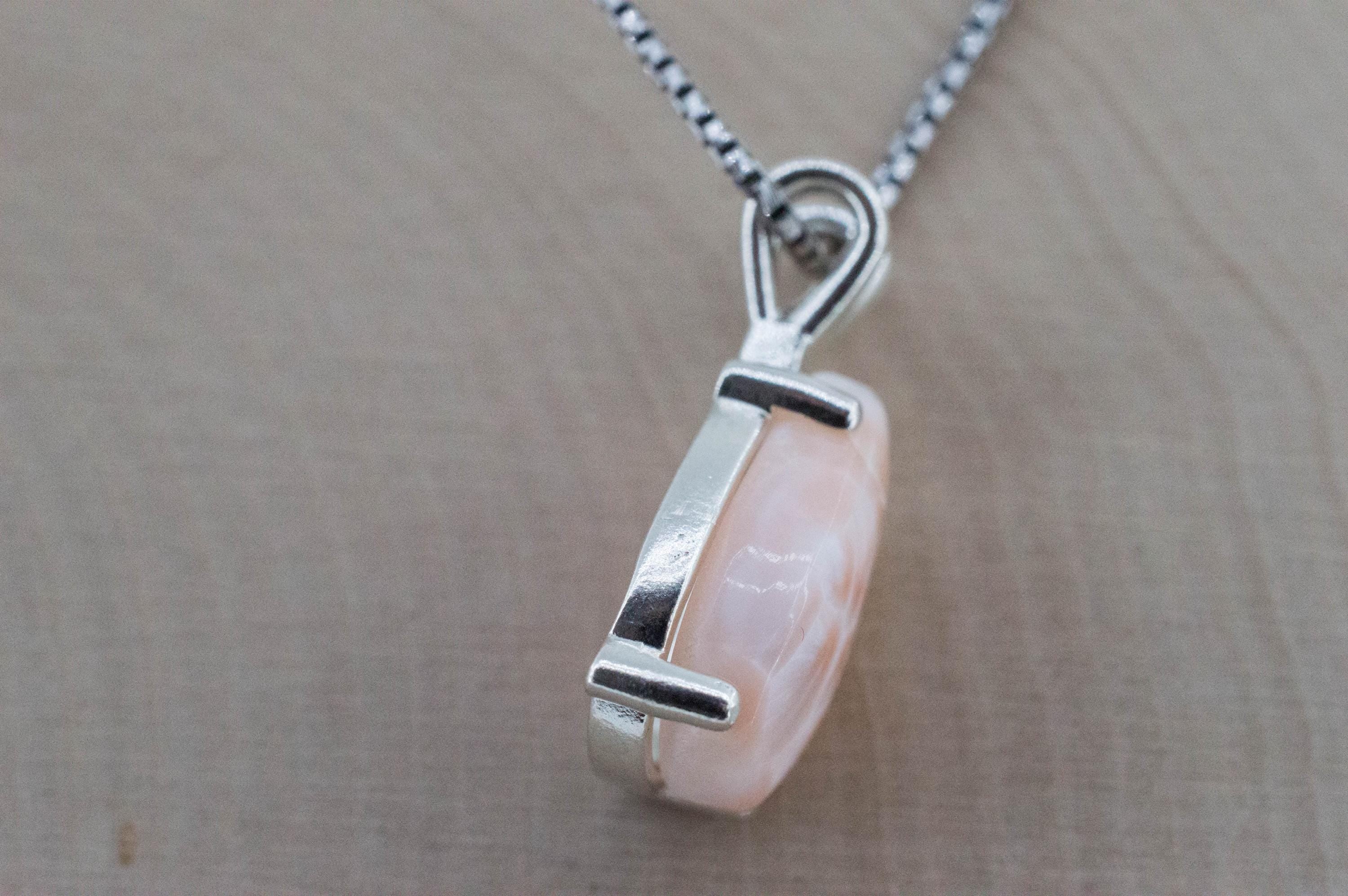 Thomsonite Pendant, Natural Untreated Michigan Thomsonite, 7.385cts