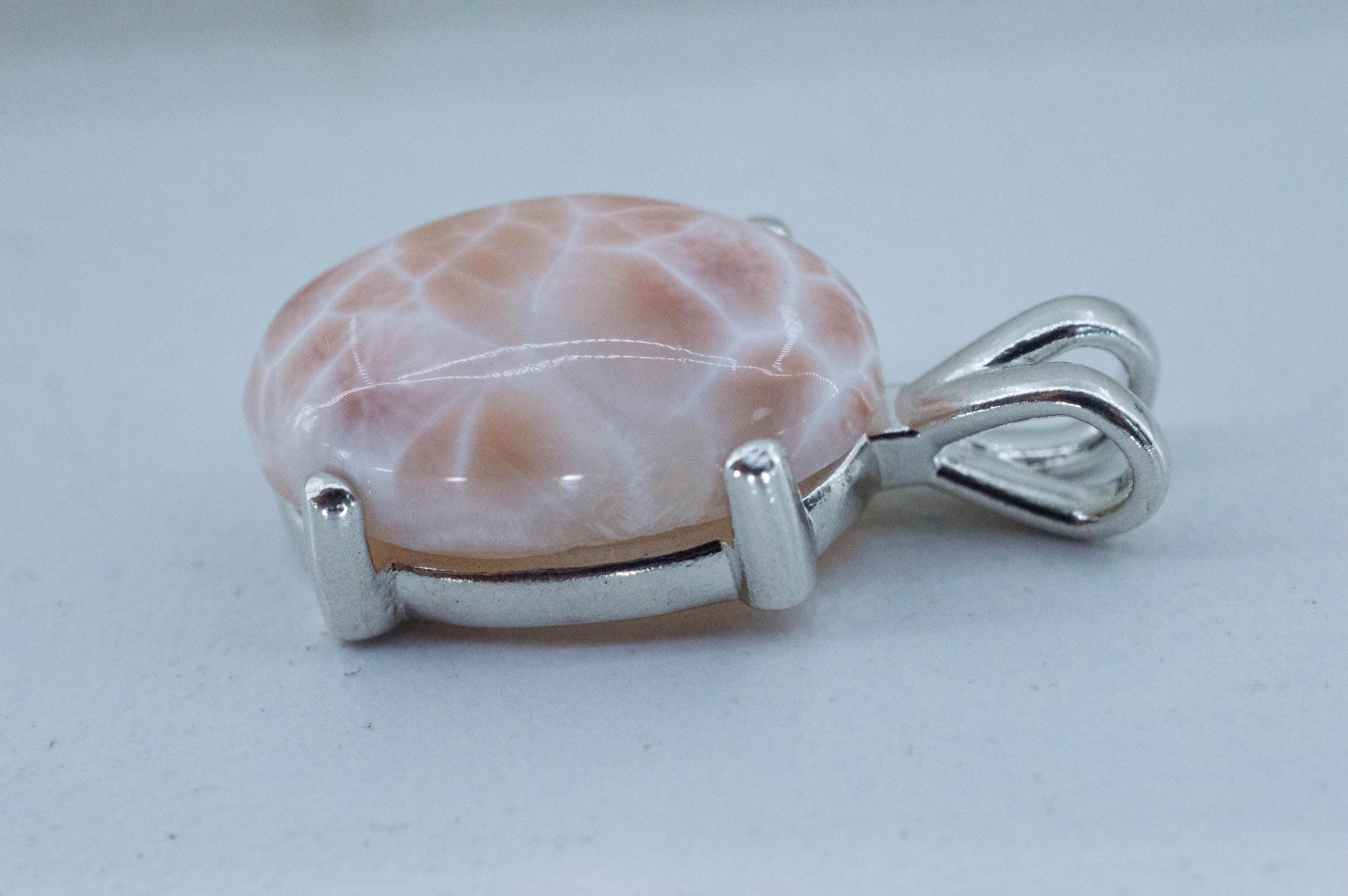 Thomsonite Pendant, Natural Untreated Michigan Thomsonite, 9.310cts