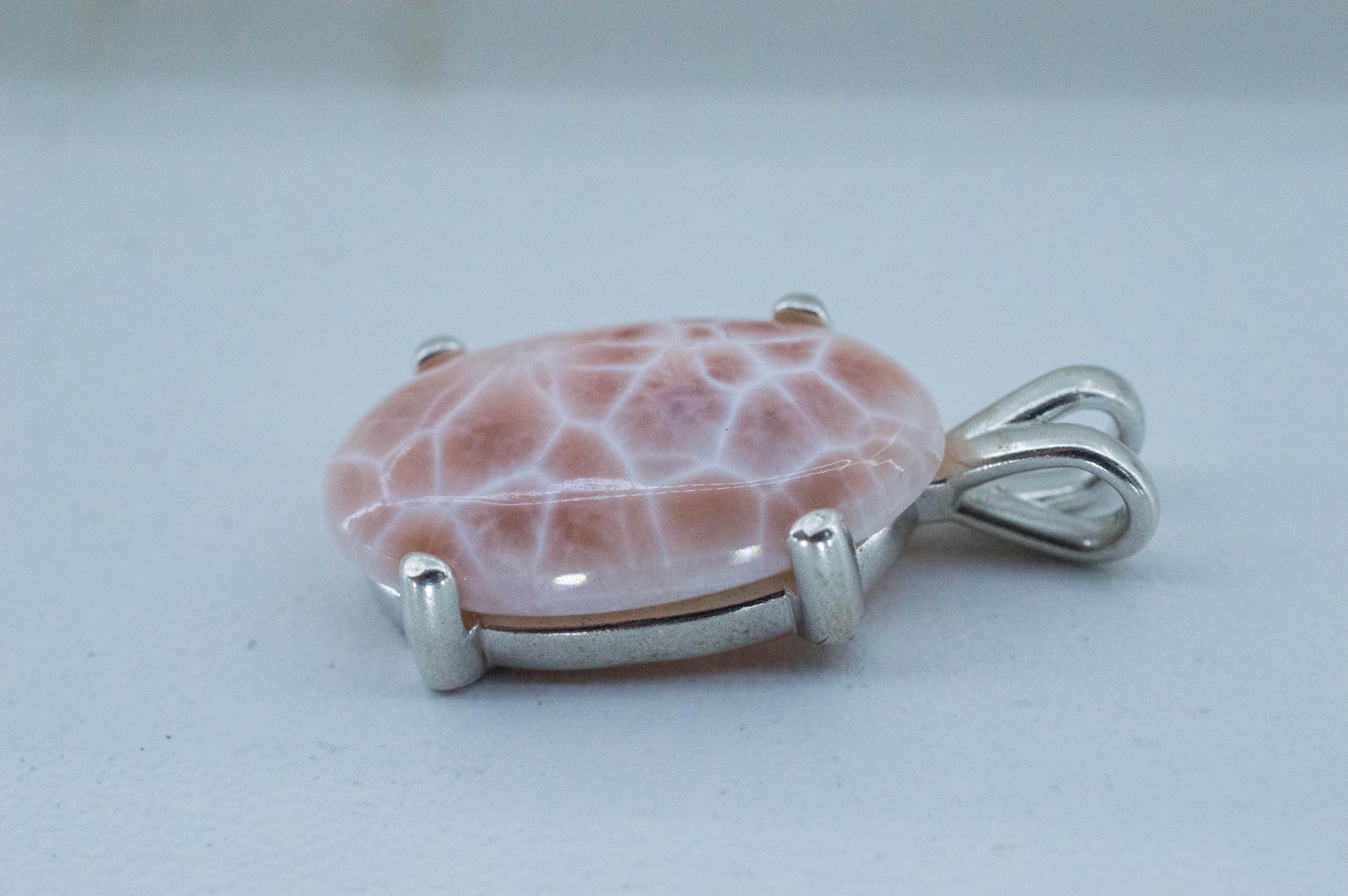 Thomsonite Pendant, Natural Untreated Michigan Thomsonite, 9.510cts