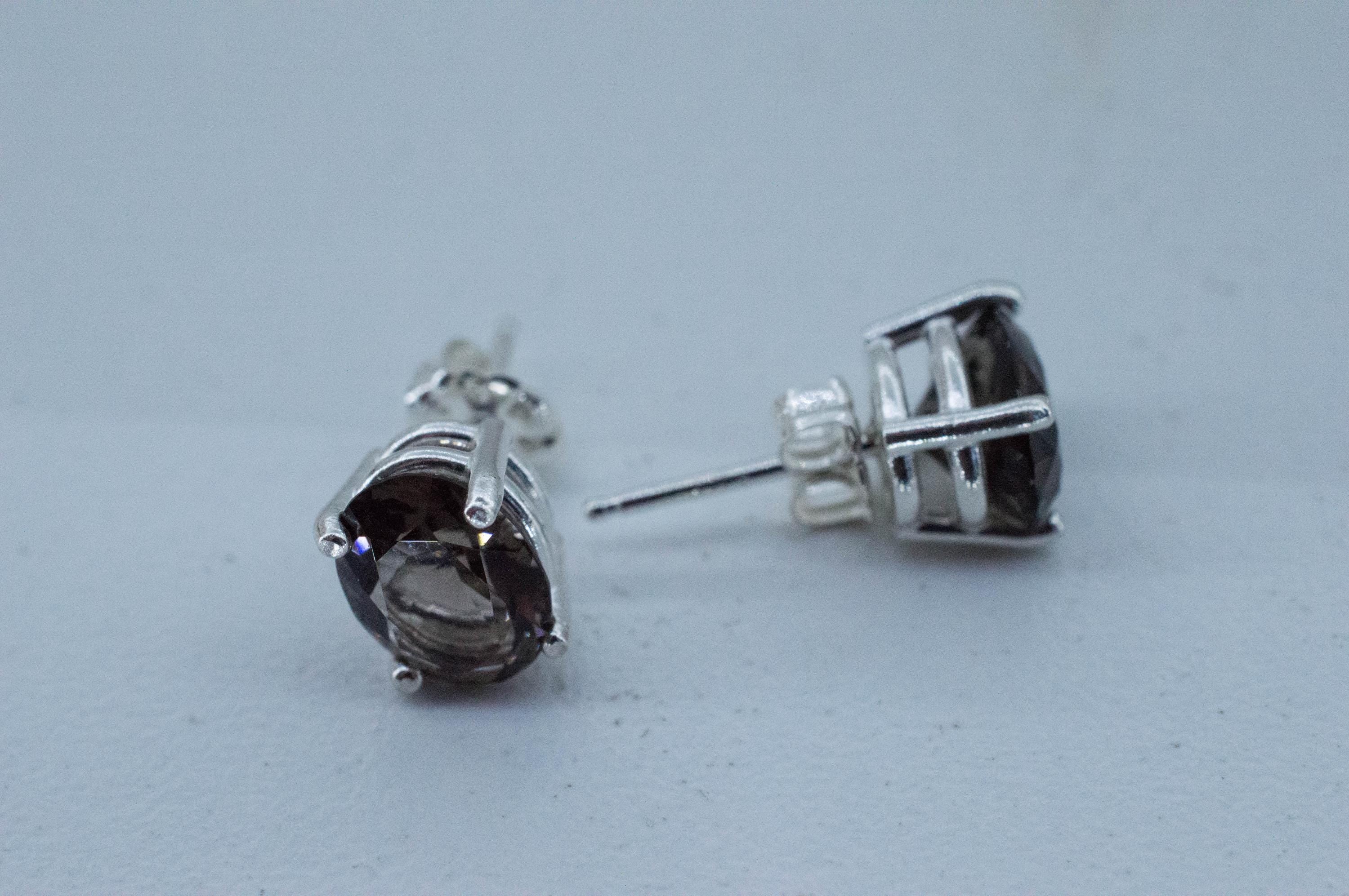 Colombianite Earrings; Natural Untreated Colombia Pseudotektite; 2.865cts - Mark Oliver Gems