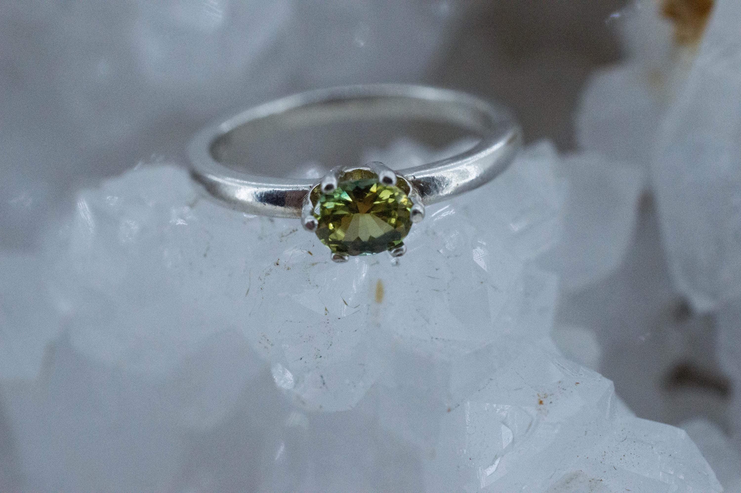 Biashara Sapphire Ring, Natural Untreated Kenya Sapphire; 0.450cts