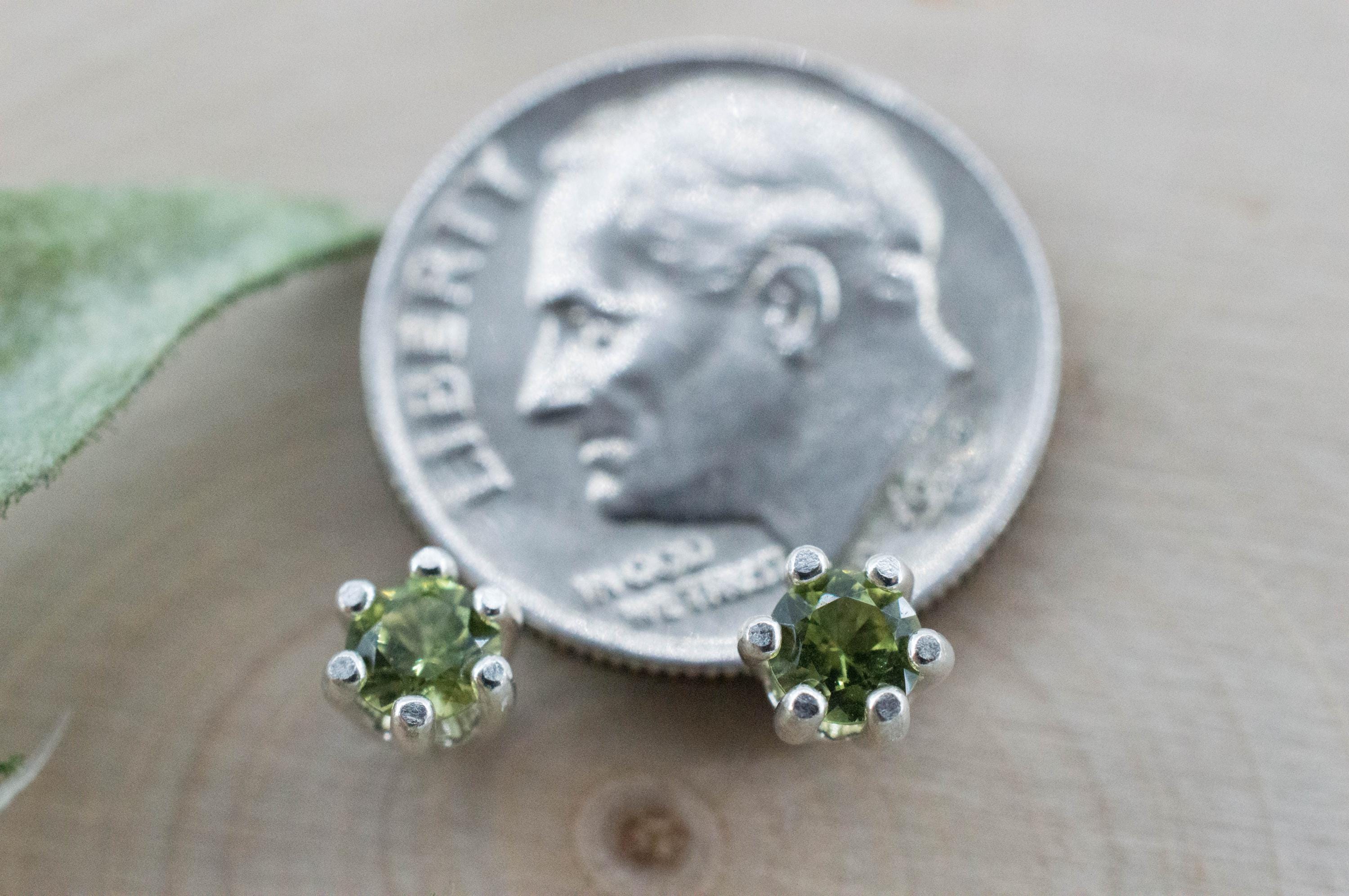 Biashara Sapphire Earrings, Natural Untreated Kenya Sapphire; 0.455cts - Mark Oliver Gems