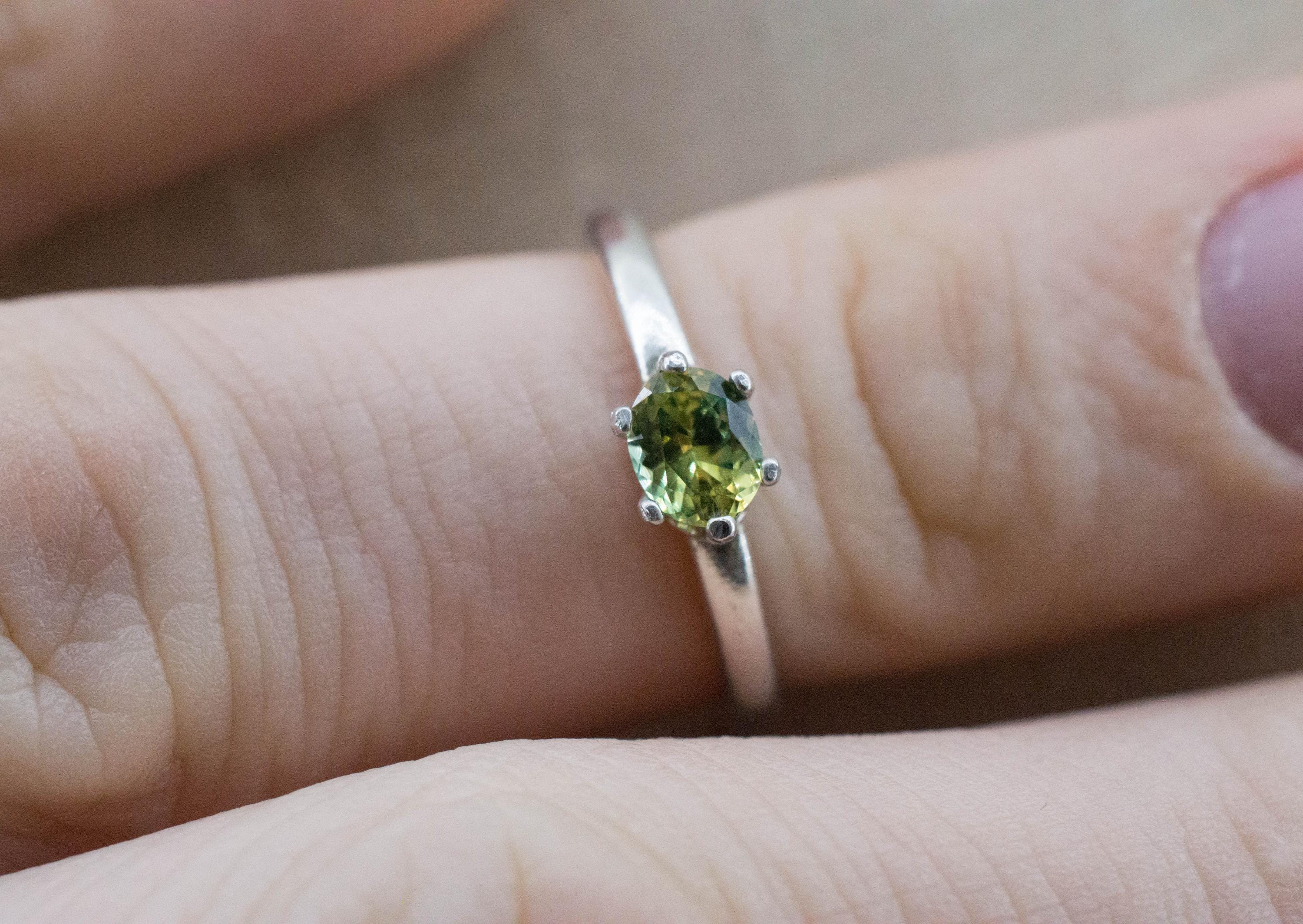 Biashara Sapphire Ring, Natural Untreated Kenya Sapphire; 0.450cts