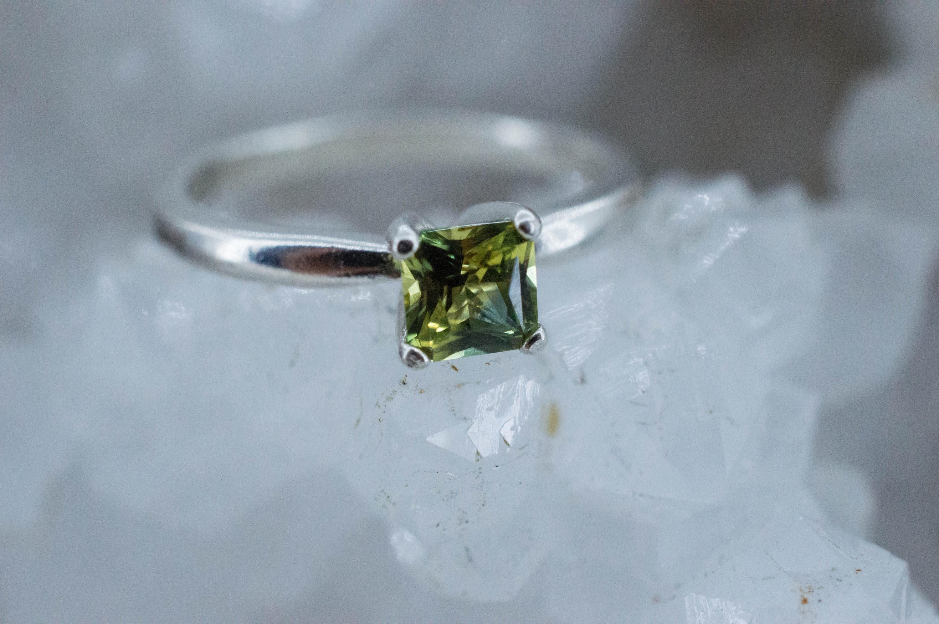 Biashara Sapphire Ring, Natural Untreated Kenya Sapphire; 0.600cts