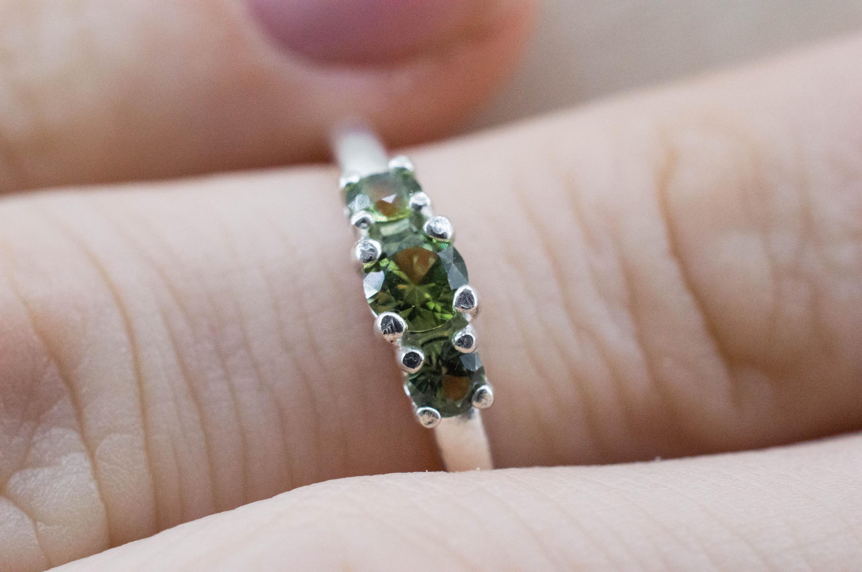 Biashara Sapphire Ring, Natural Untreated Kenya Sapphire; 0.550cts