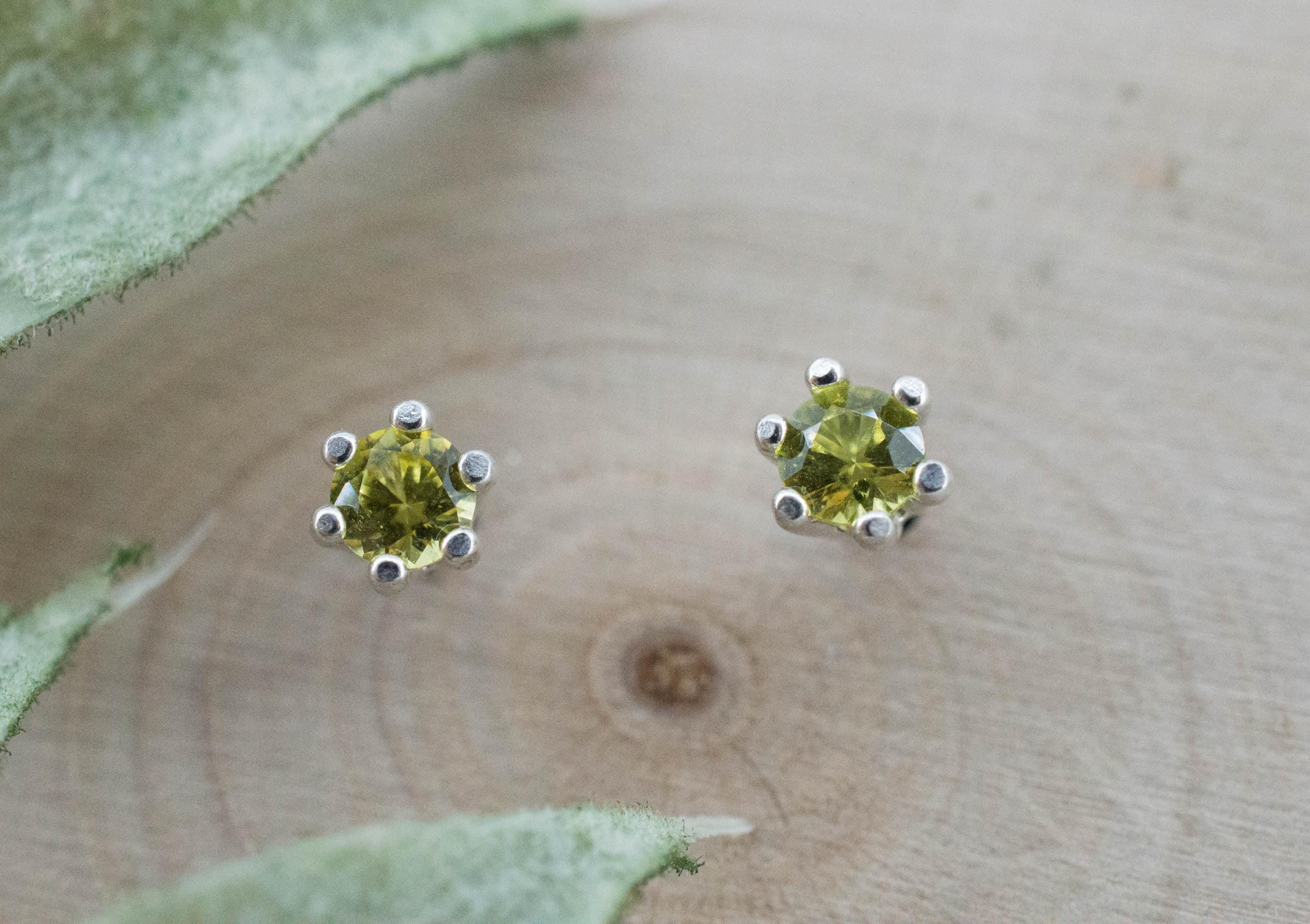 Biashara Sapphire Earrings, Natural Untreated Kenya Sapphire; 0.265cts - Mark Oliver Gems