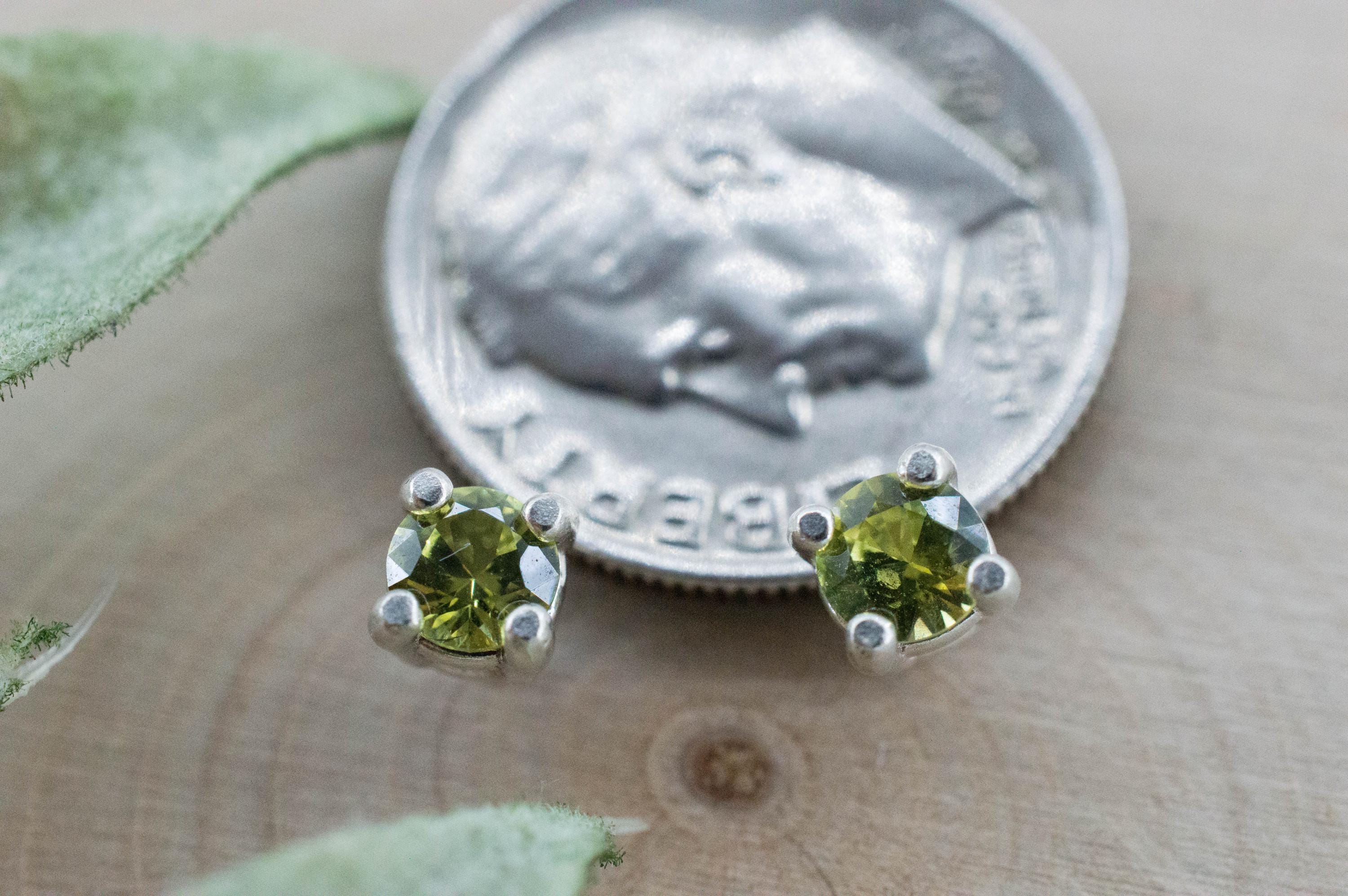 Biashara Sapphire Earrings, Natural Untreated Kenya Sapphire; 0.450cts - Mark Oliver Gems