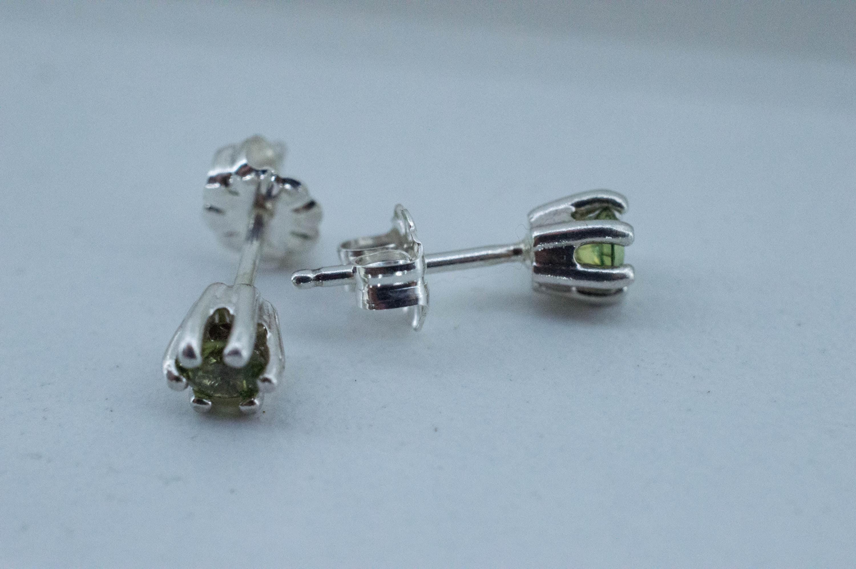 Biashara Sapphire Earrings, Natural Untreated Kenya Sapphire; 0.455cts - Mark Oliver Gems