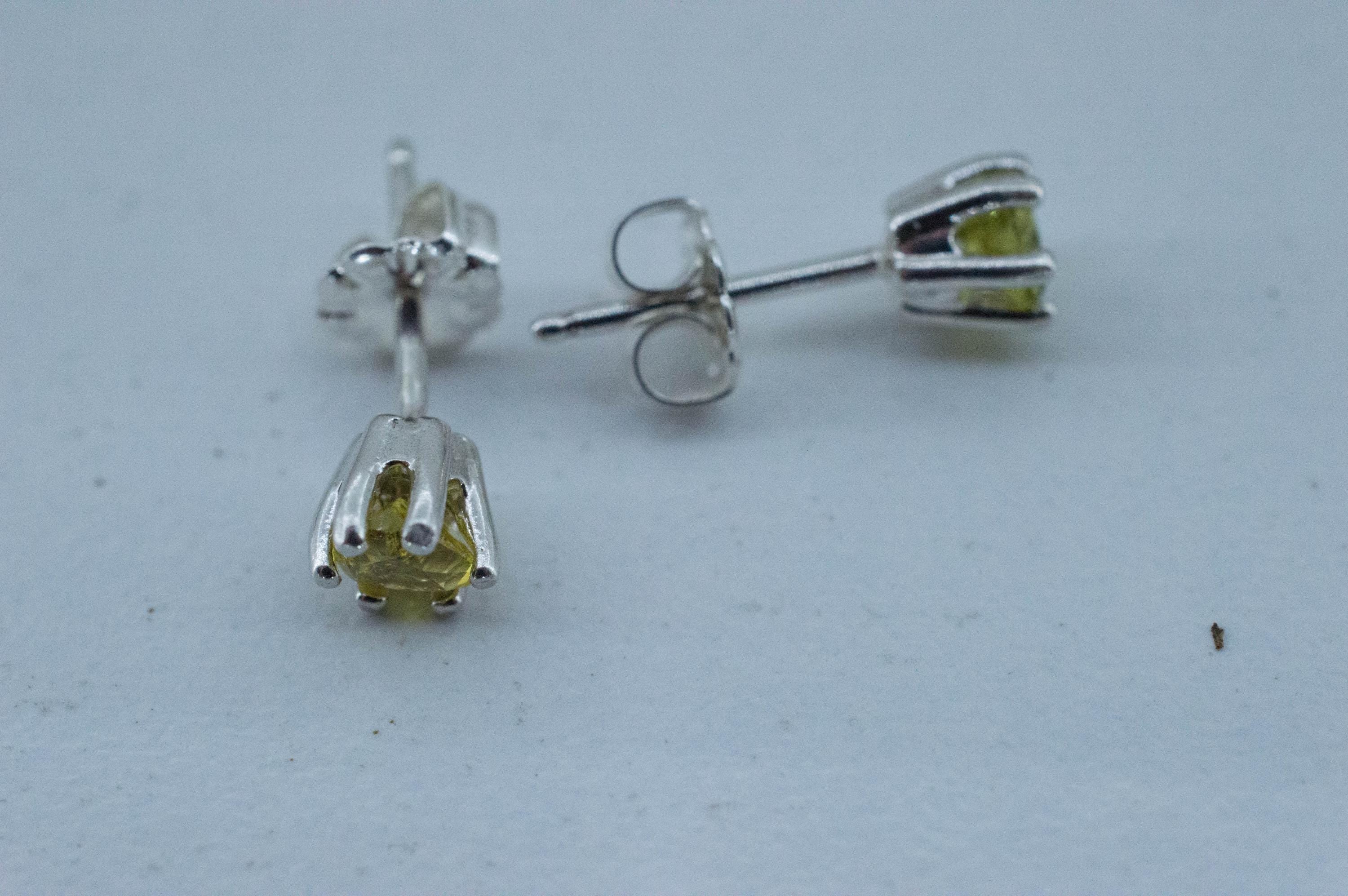 Biashara Sapphire Earrings, Natural Untreated Kenya Sapphire; 0.590cts - Mark Oliver Gems