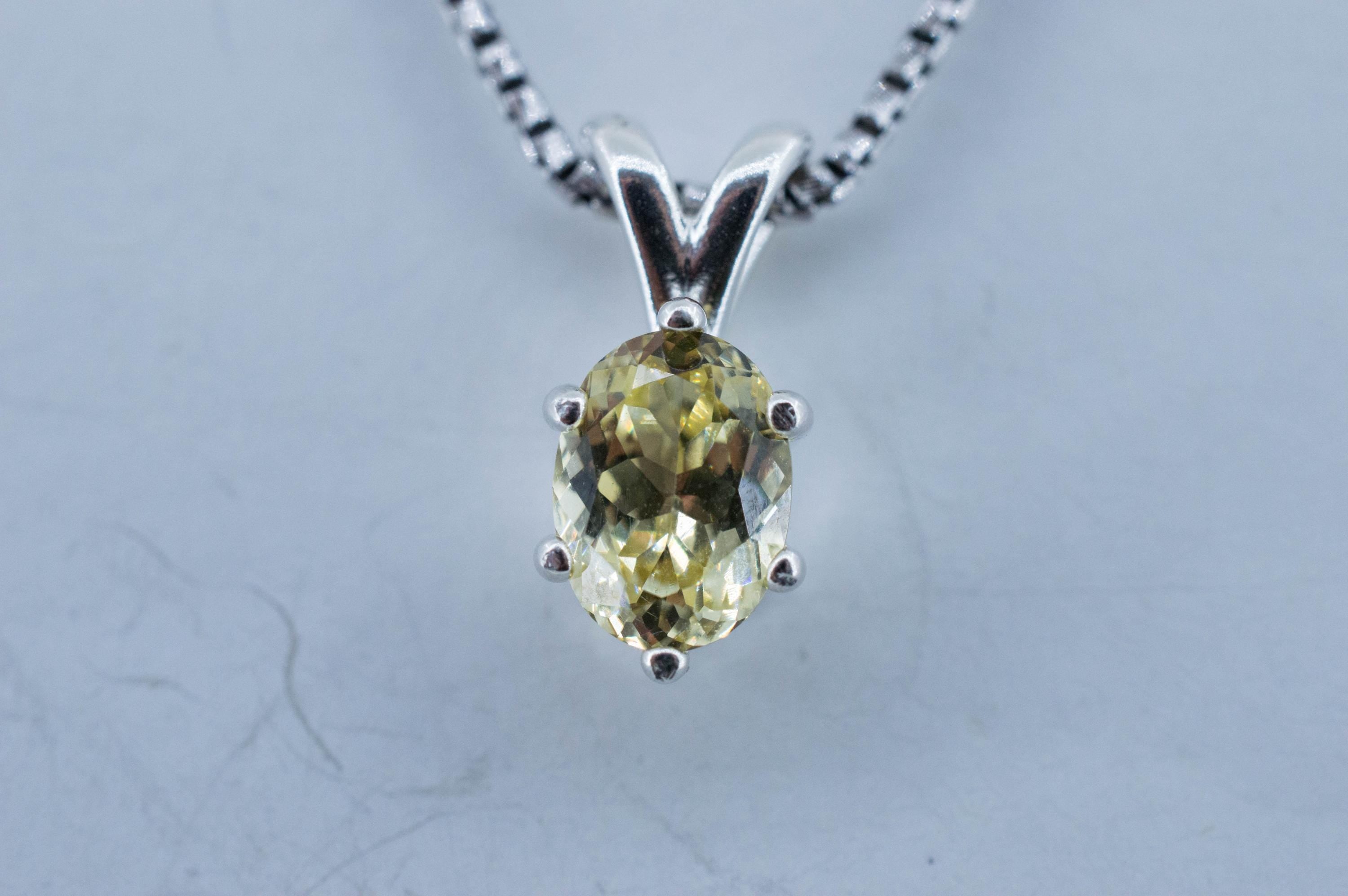 Grossular Garnet Pendant; Natural Untreated Tanzania Garnet; 1.615cts - Mark Oliver Gems