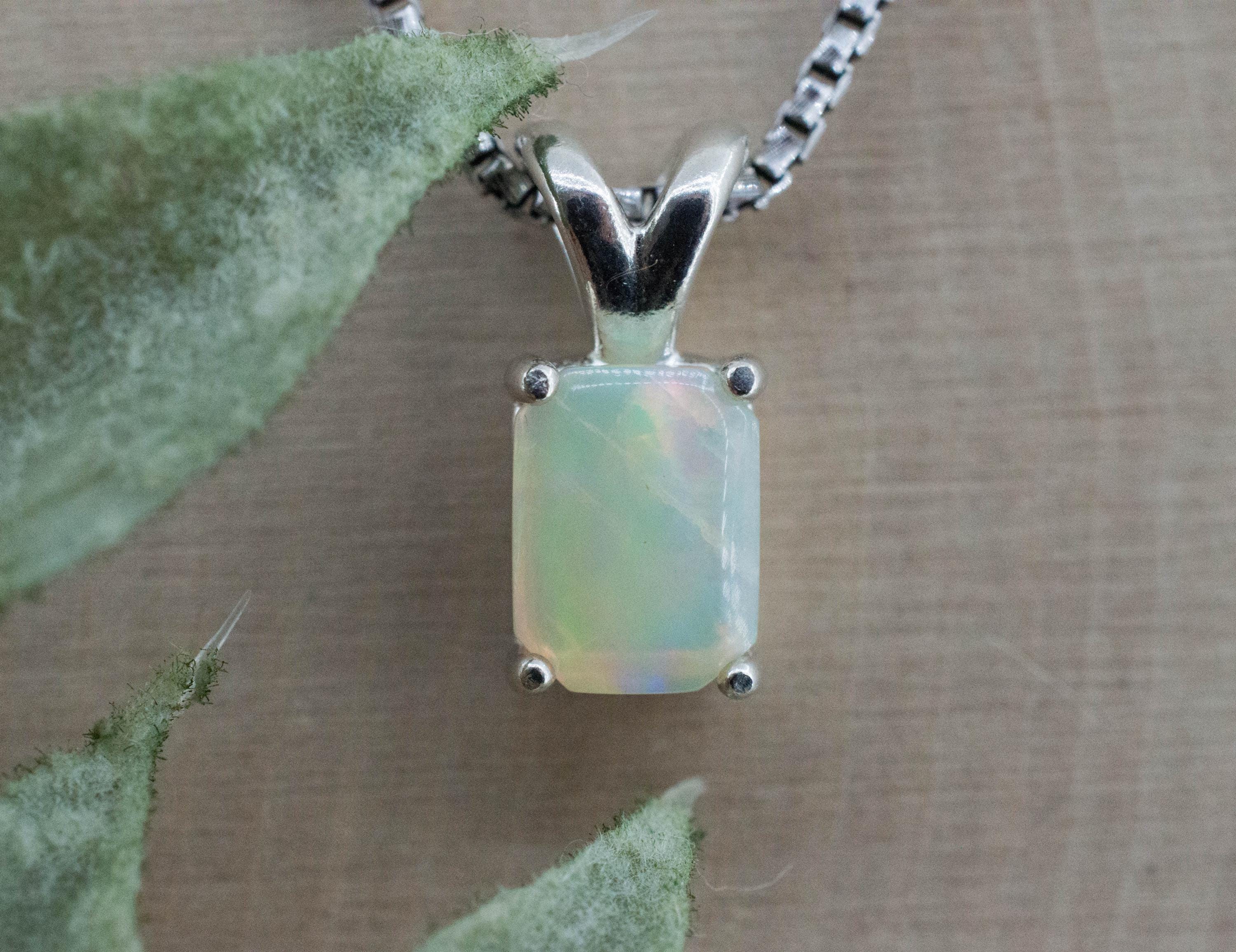 Opal Pendant, Natural Untreated Australian Opal; 0.810cts - Mark Oliver Gems