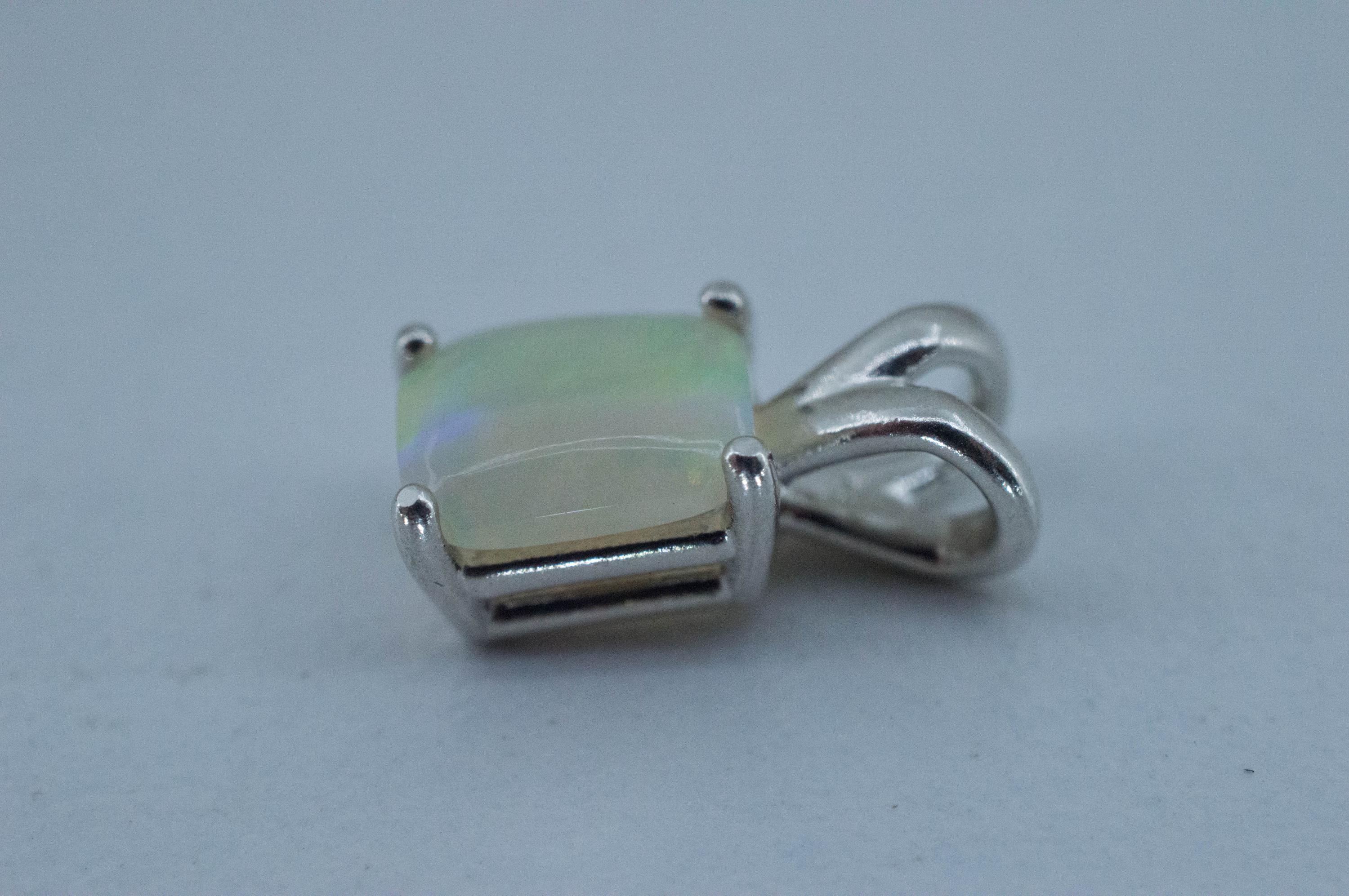 Opal Pendant, Natural Untreated Australian Opal; 0.810cts - Mark Oliver Gems