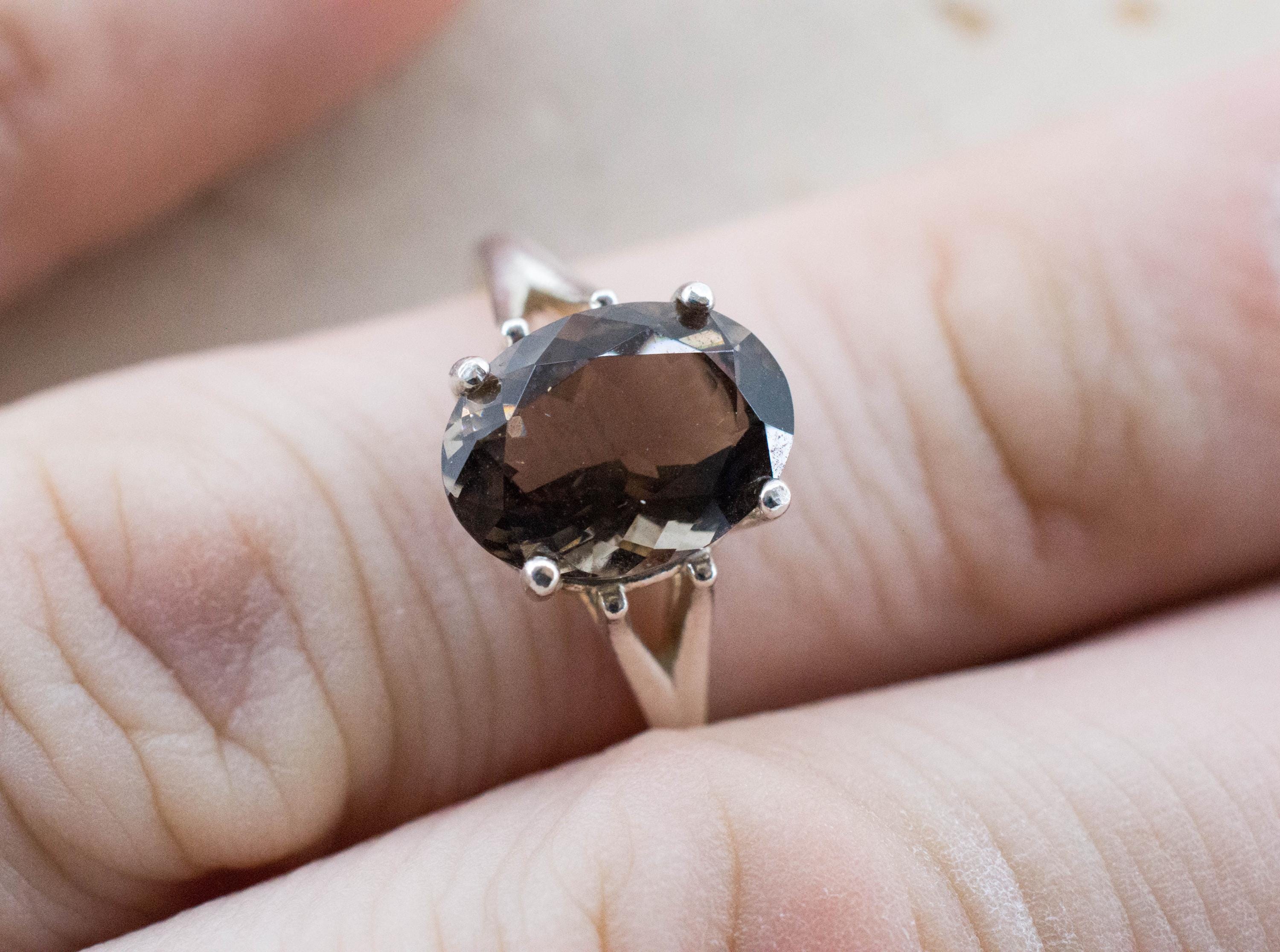 Colombianite Ring; Natural Untreated Colombia Pseudotektite; 2.530cts - Mark Oliver Gems
