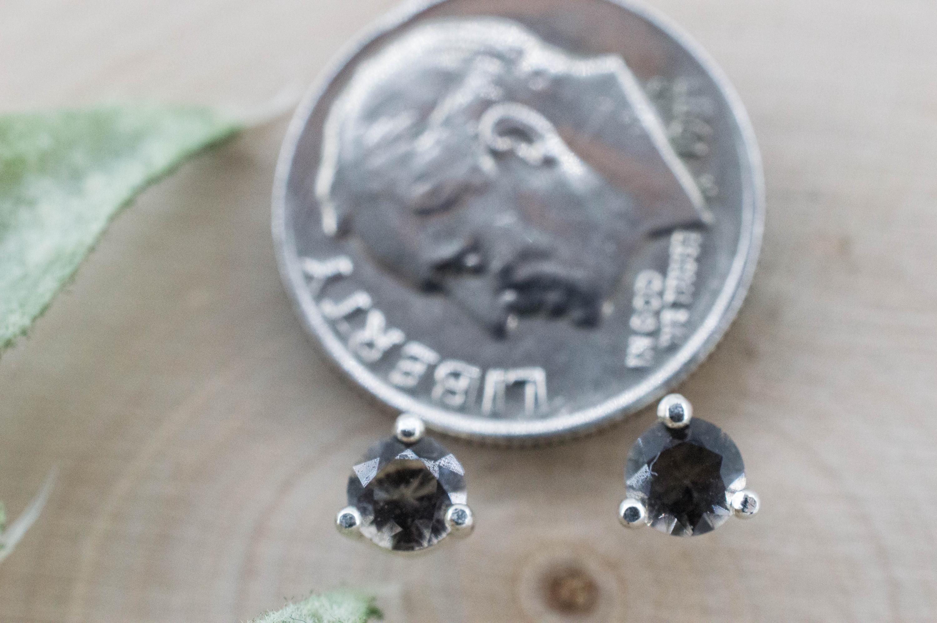 Colombianite Earrings; Natural Untreated Colombia Pseudotektite; 0.360cts - Mark Oliver Gems