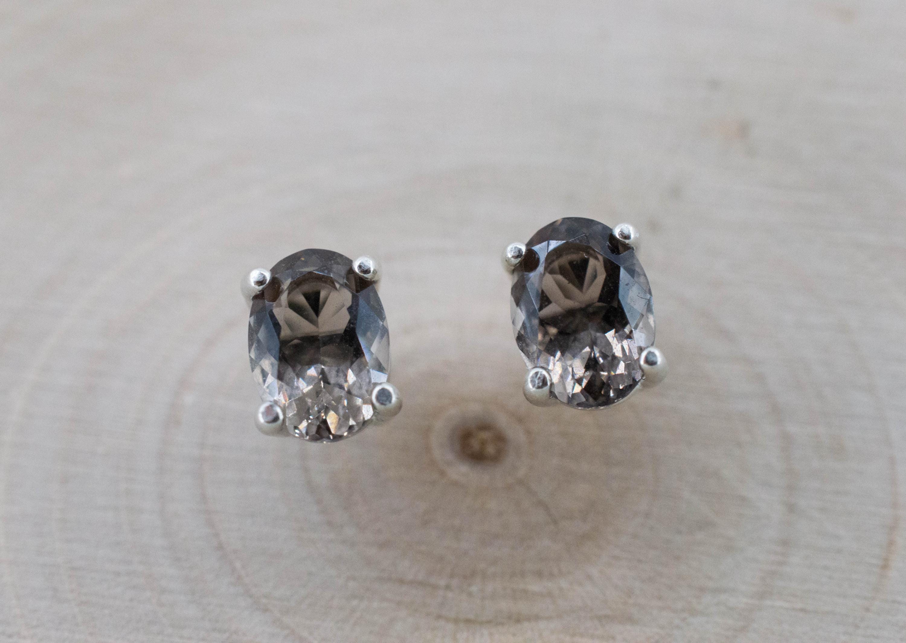 Colombianite Earrings; Natural Untreated Colombia Pseudotektite; 1.165cts - Mark Oliver Gems