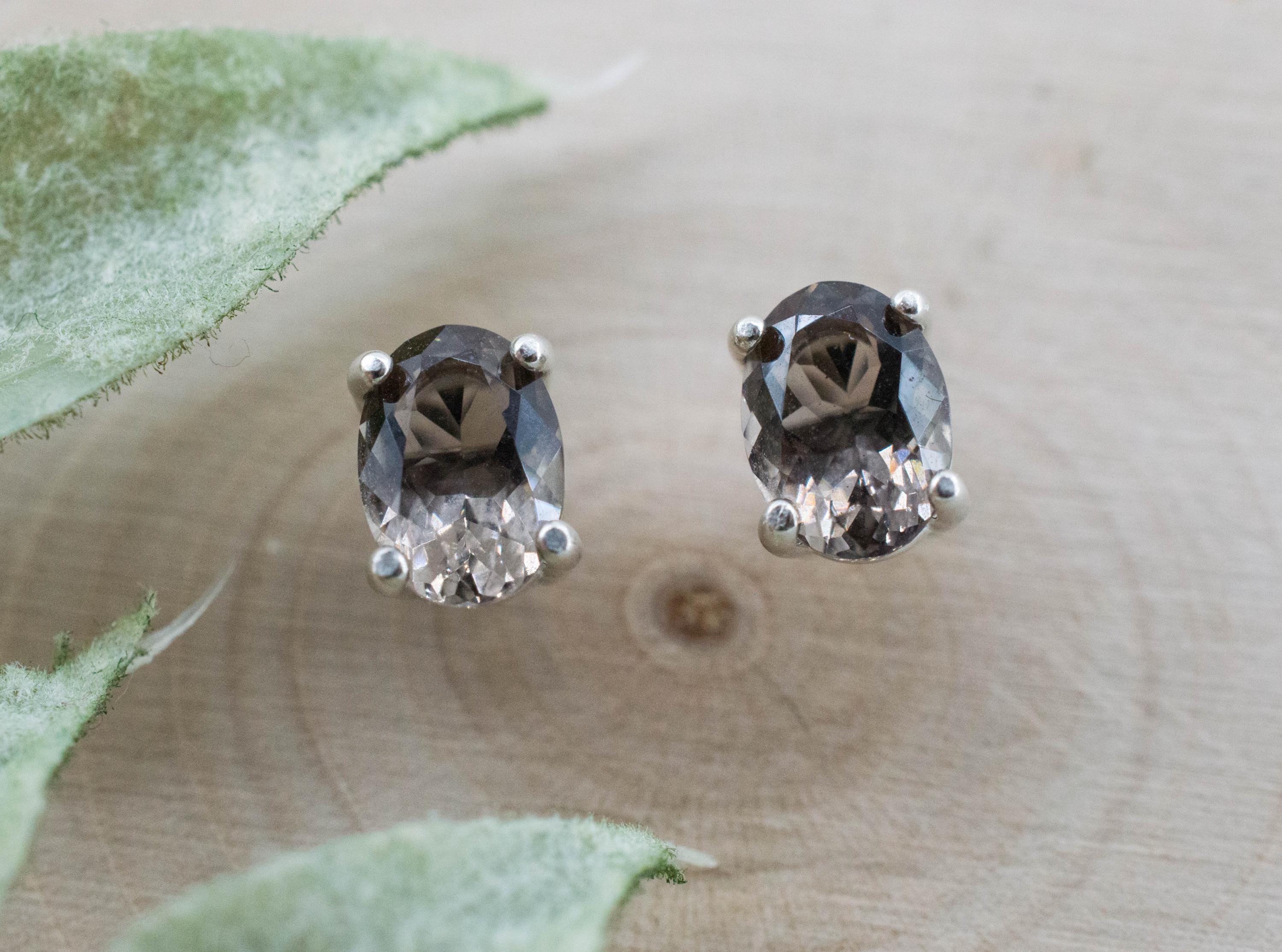 Colombianite Earrings; Natural Untreated Colombia Pseudotektite; 1.165cts - Mark Oliver Gems