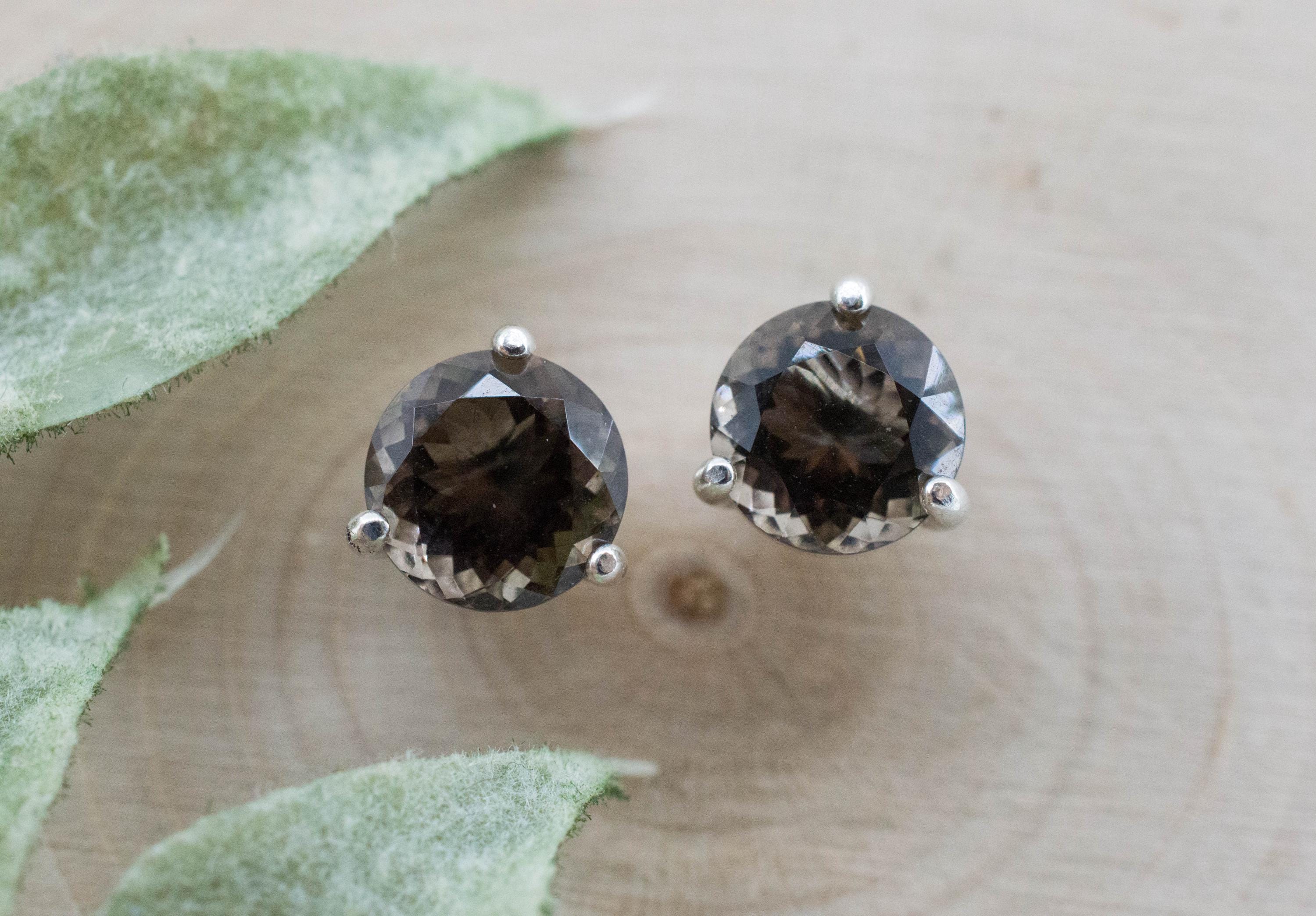 Colombianite Earrings; Natural Untreated Colombia Pseudotektite; 2.070cts - Mark Oliver Gems