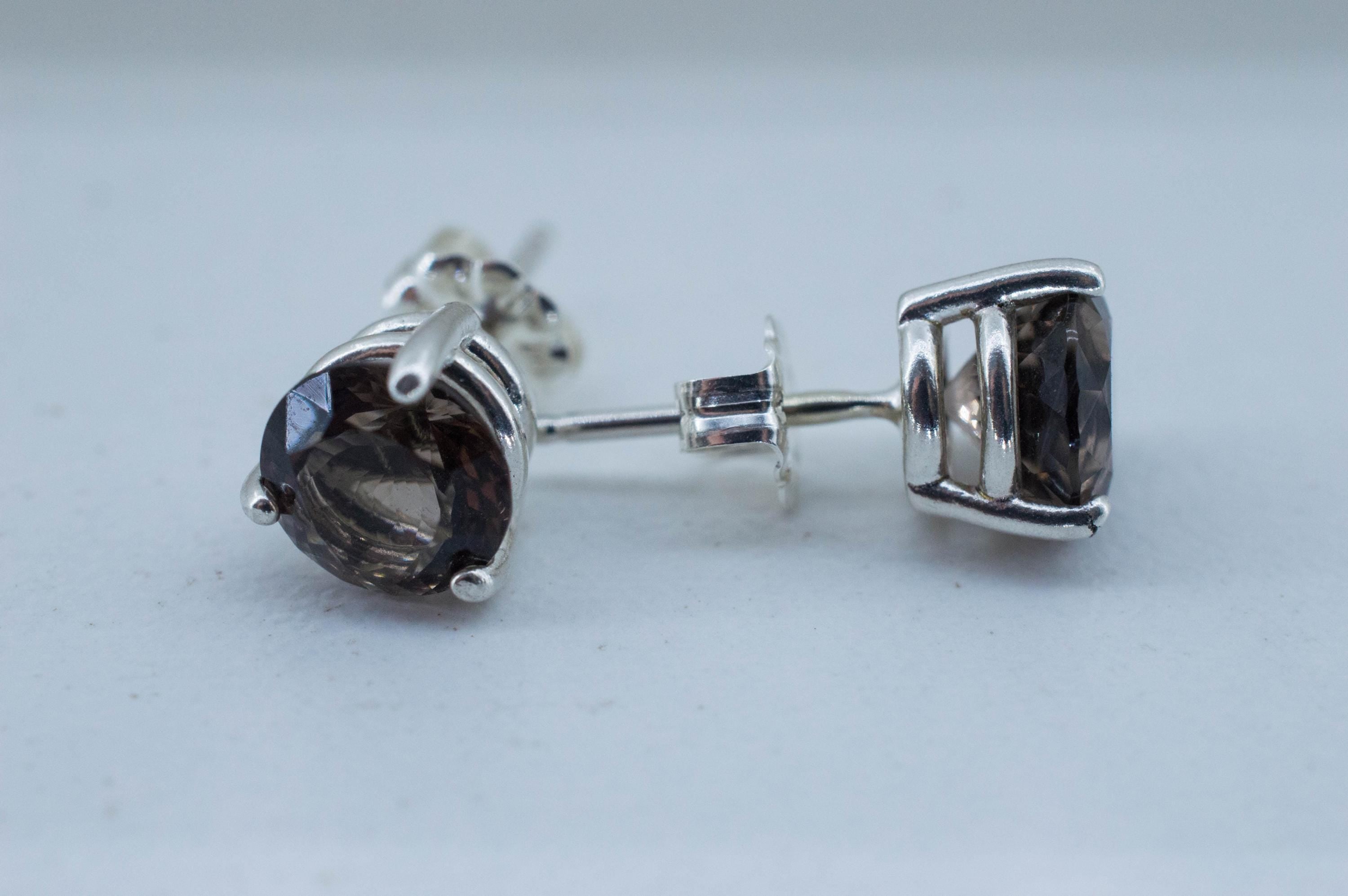 Colombianite Earrings; Natural Untreated Colombia Pseudotektite; 2.070cts - Mark Oliver Gems