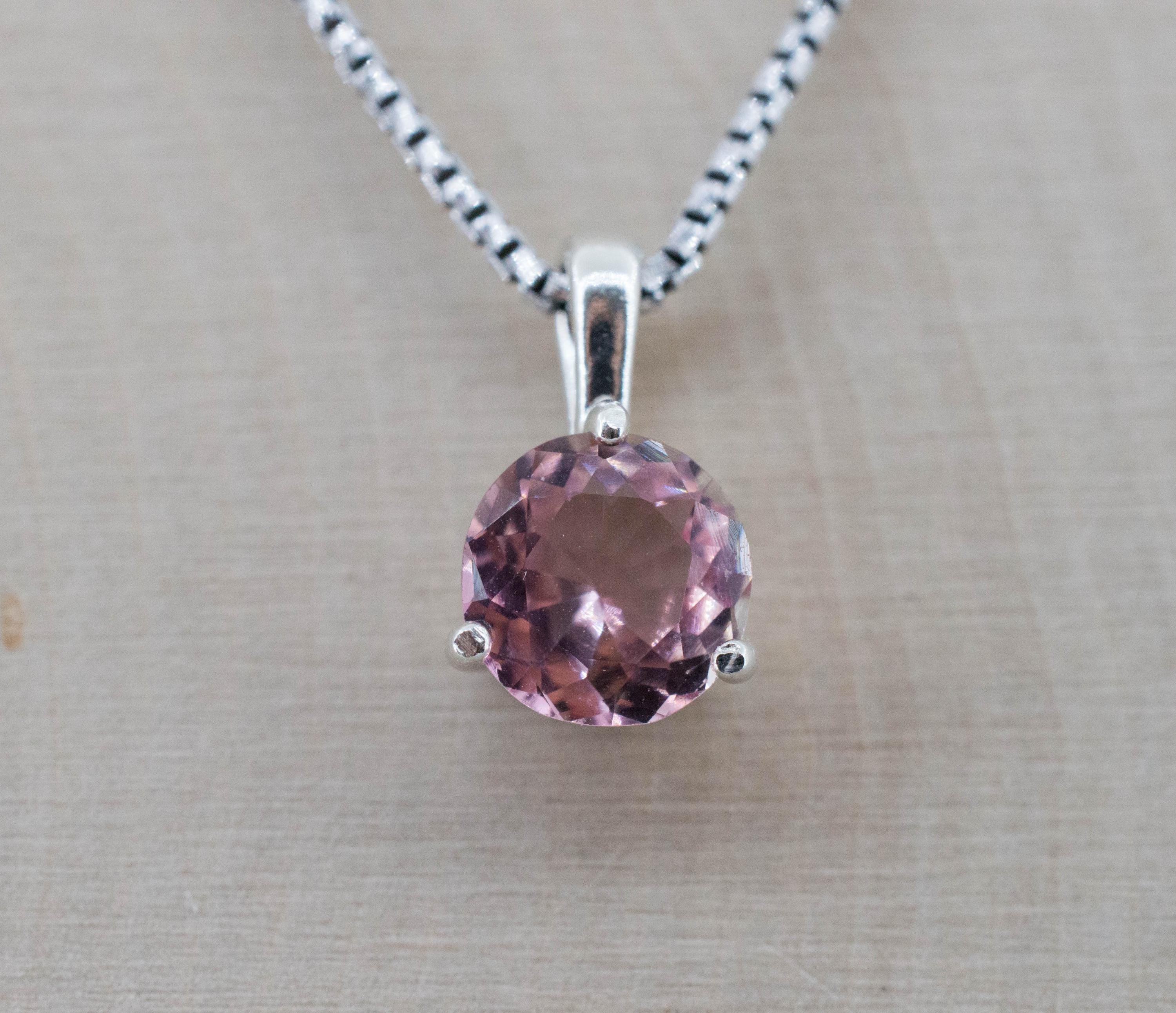 Pink Tourmaline Pendant; Natural Untreated Brazil Tourmaline; 1.755cts - Mark Oliver Gems