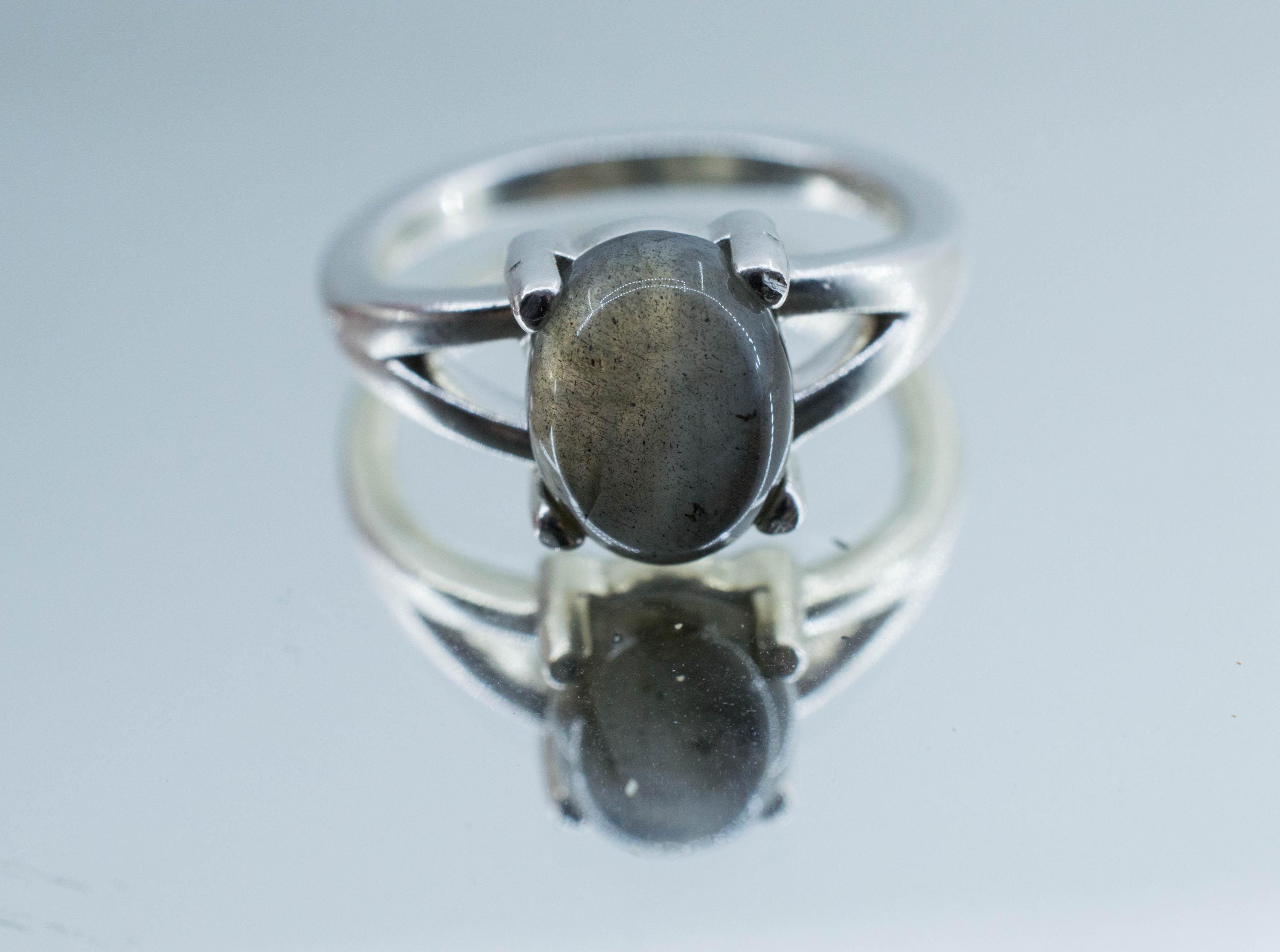 Labradorite Ring, Natural Untreated Madagascar Labradorite; 3.055cts - Mark Oliver Gems