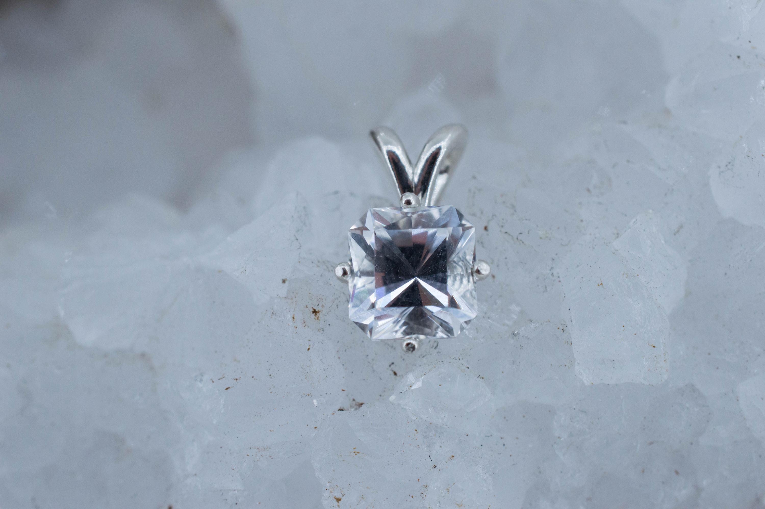 Phenakite Pendant; Natural Untreated Phenakite; 1.790cts - Mark Oliver Gems